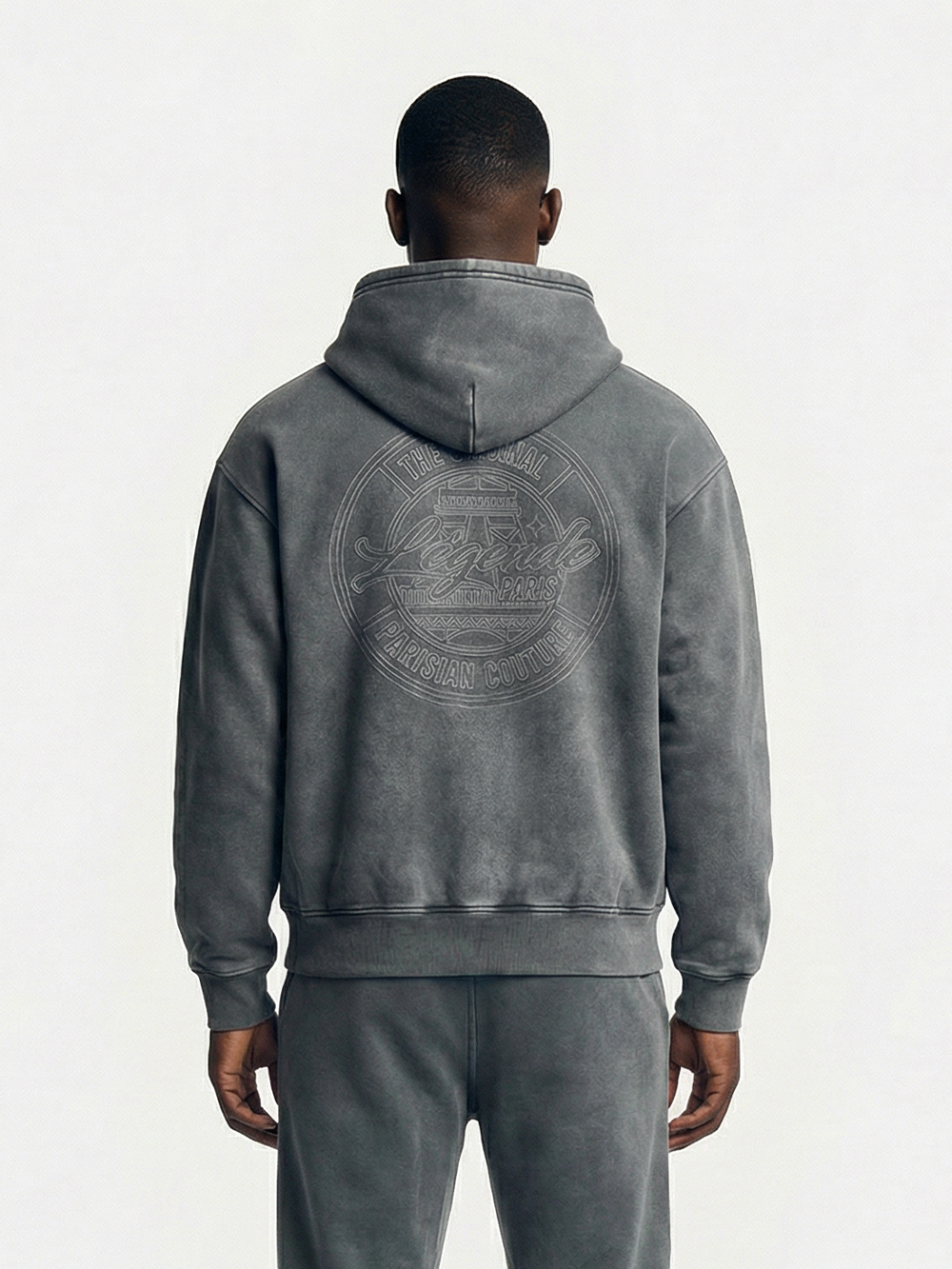 ACID HOODIE - GREY