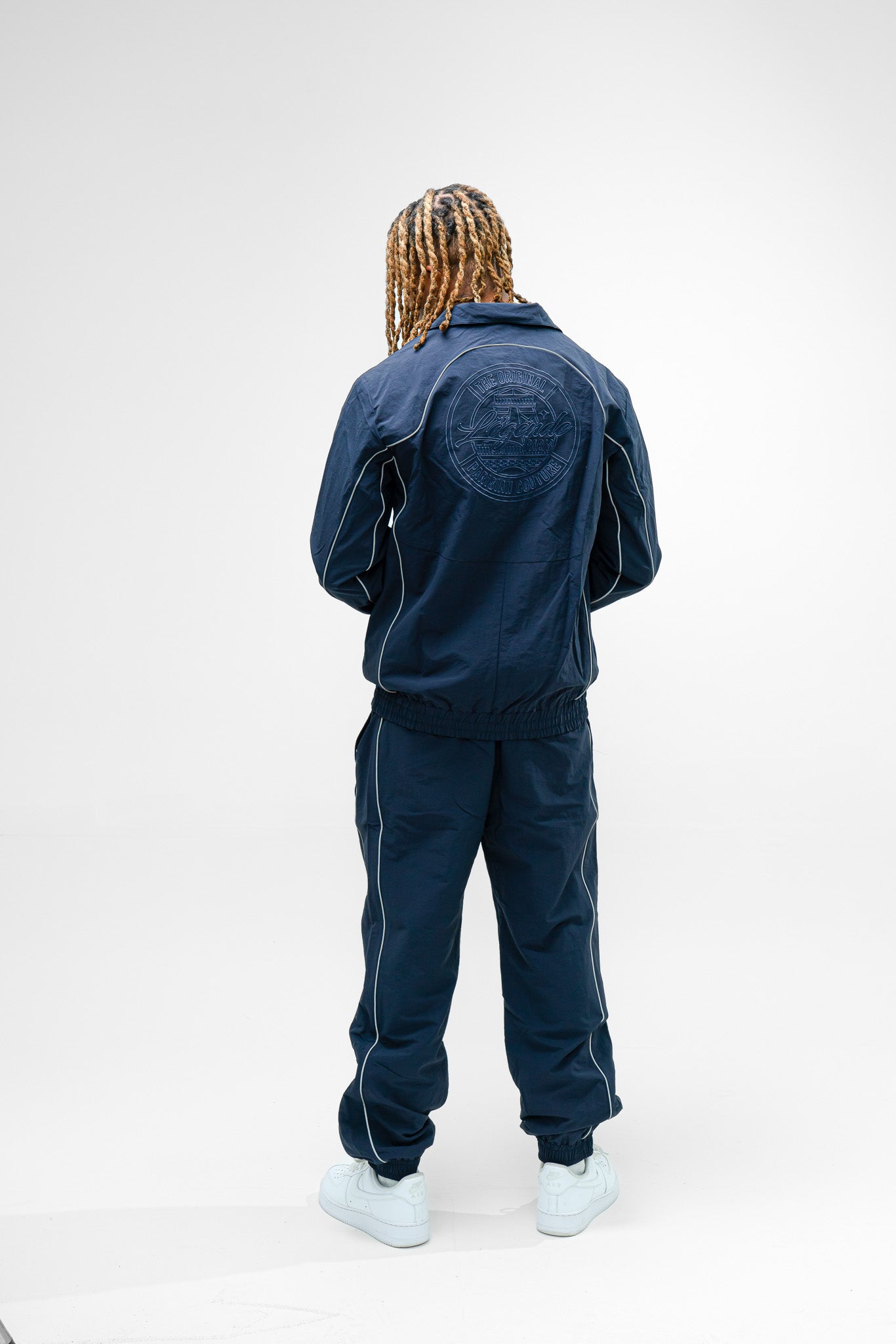 Shell Track Jacket - Navy (Restocking Soon)