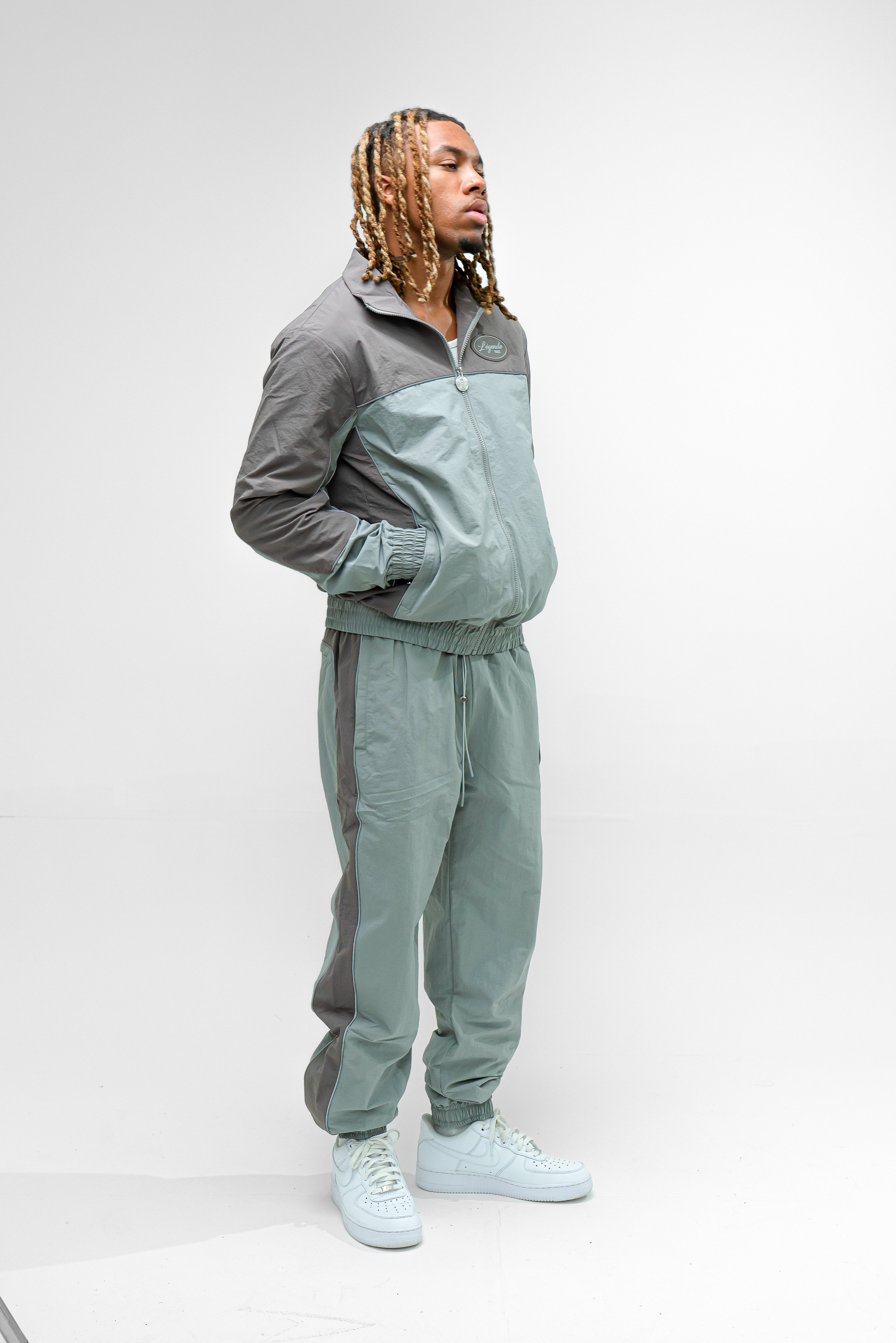 Shell Track Jacket - Grey (Restocking Soon)