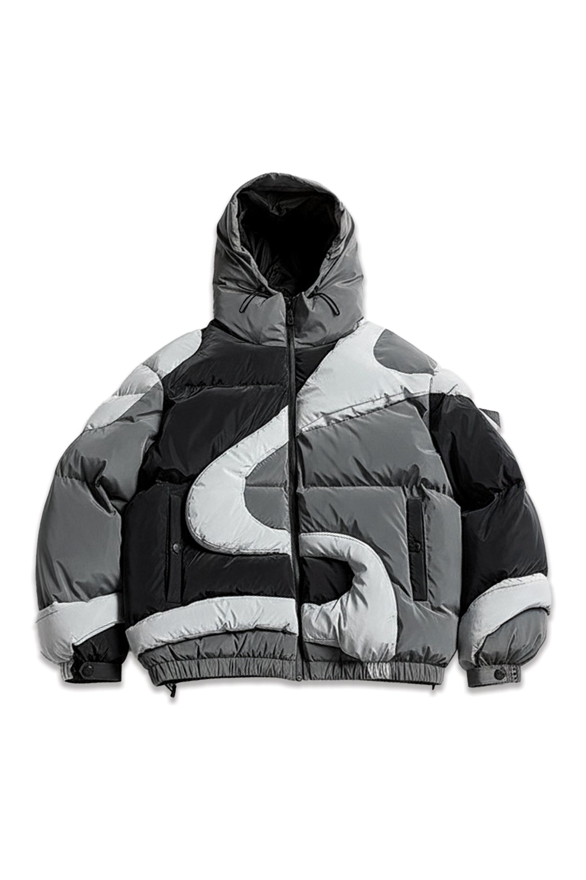 LP CAMO PUFFER - GREY