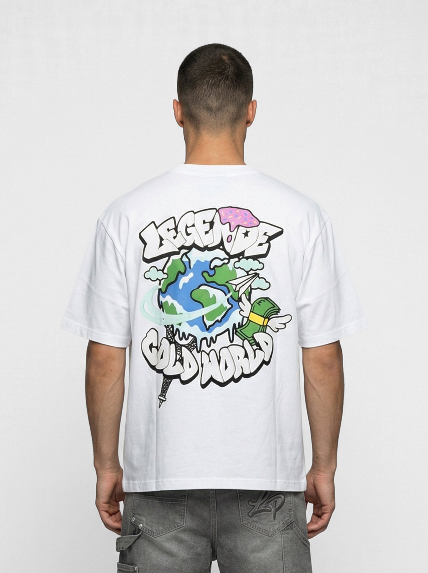 COLD WORLD T-SHIRT - WHITE