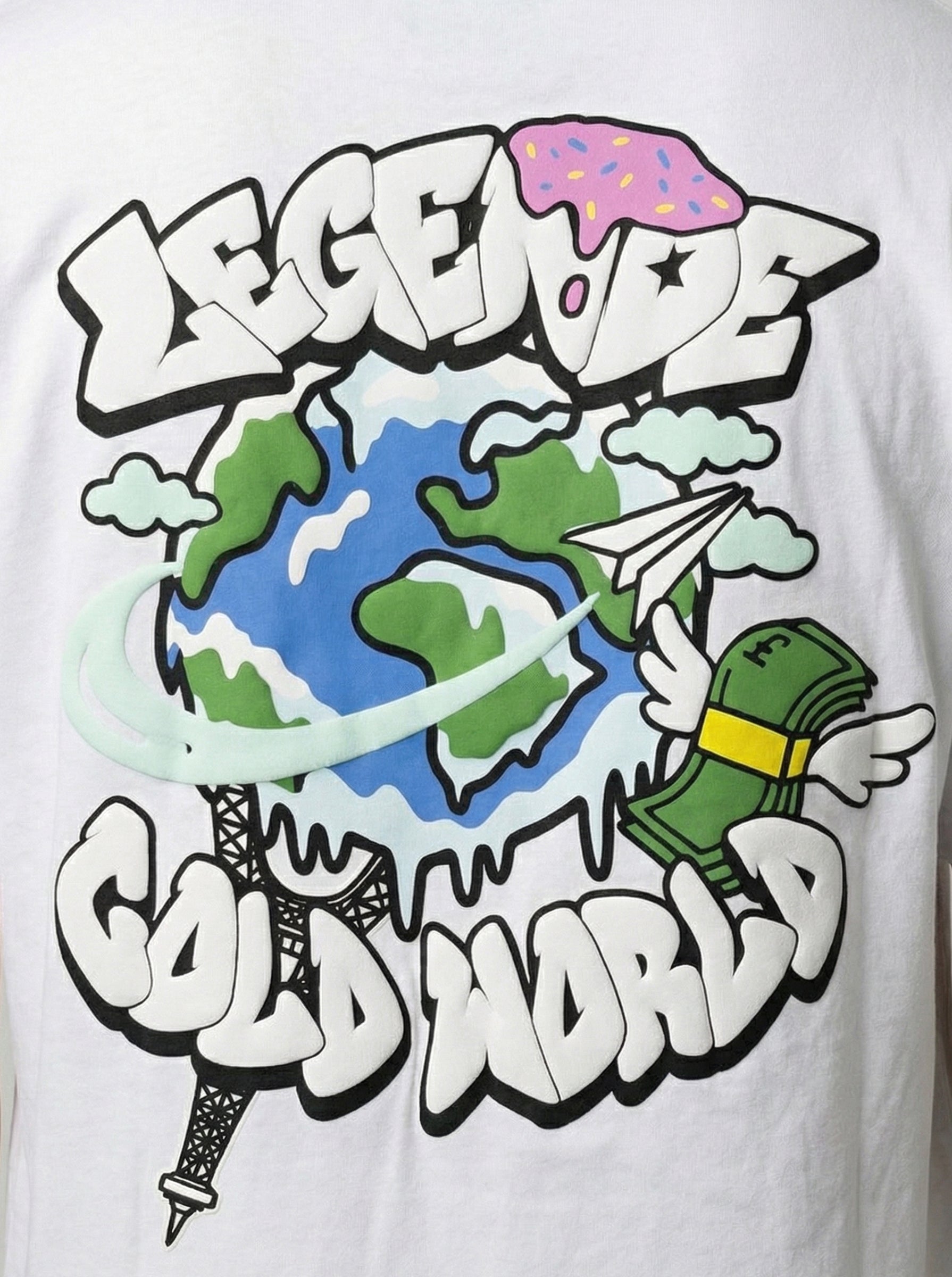 COLD WORLD T-SHIRT - WHITE