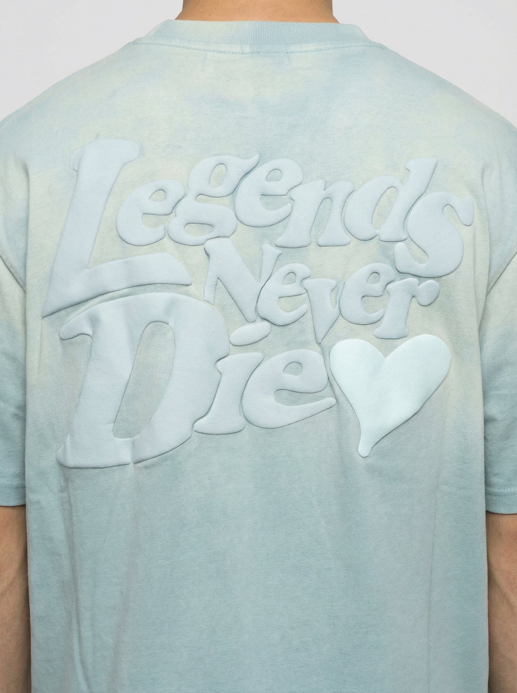 LND GRADIENT T-SHIRT - ICY BLUE