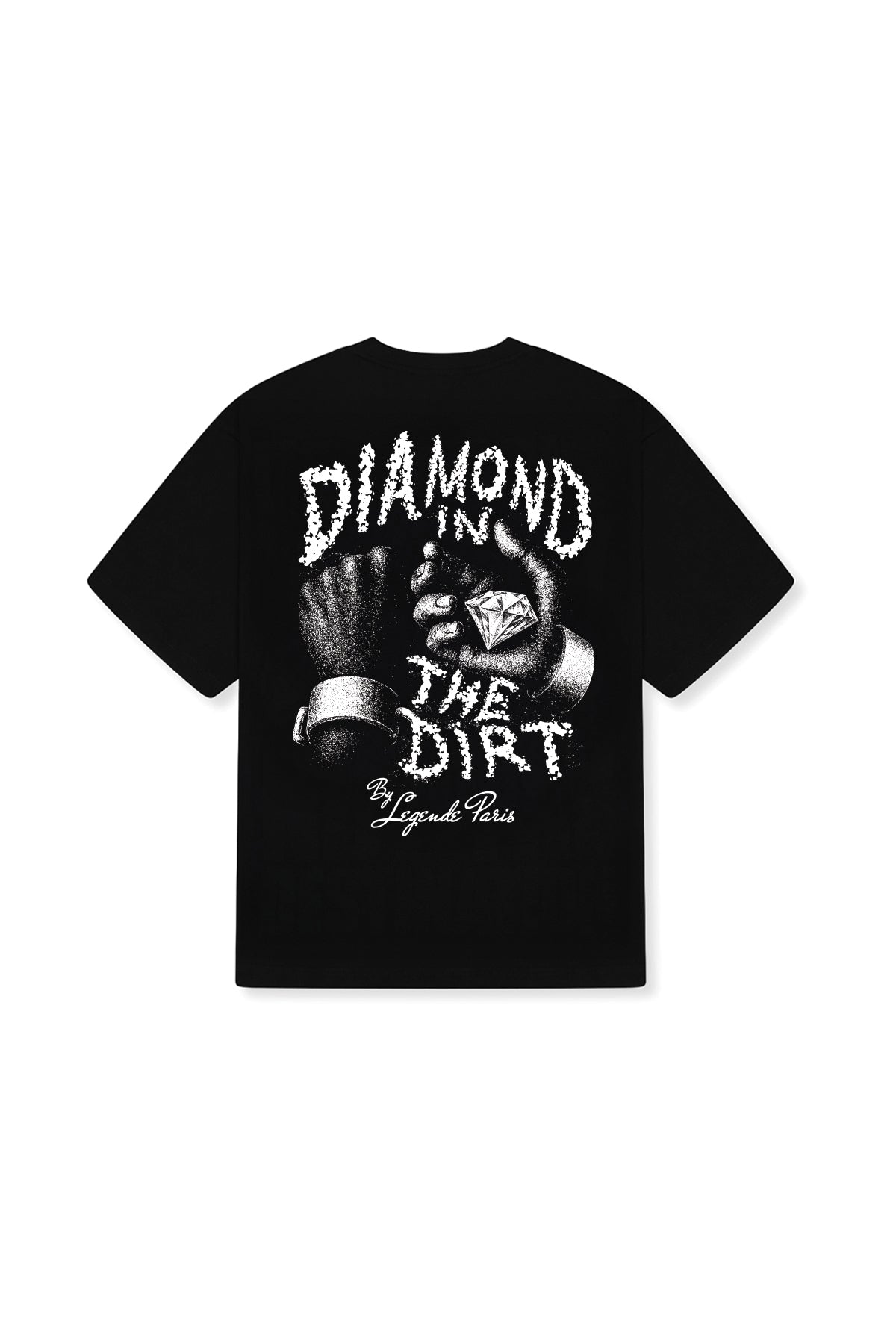 DIAMOND IN THE DIRT T-SHIRT - BLACK