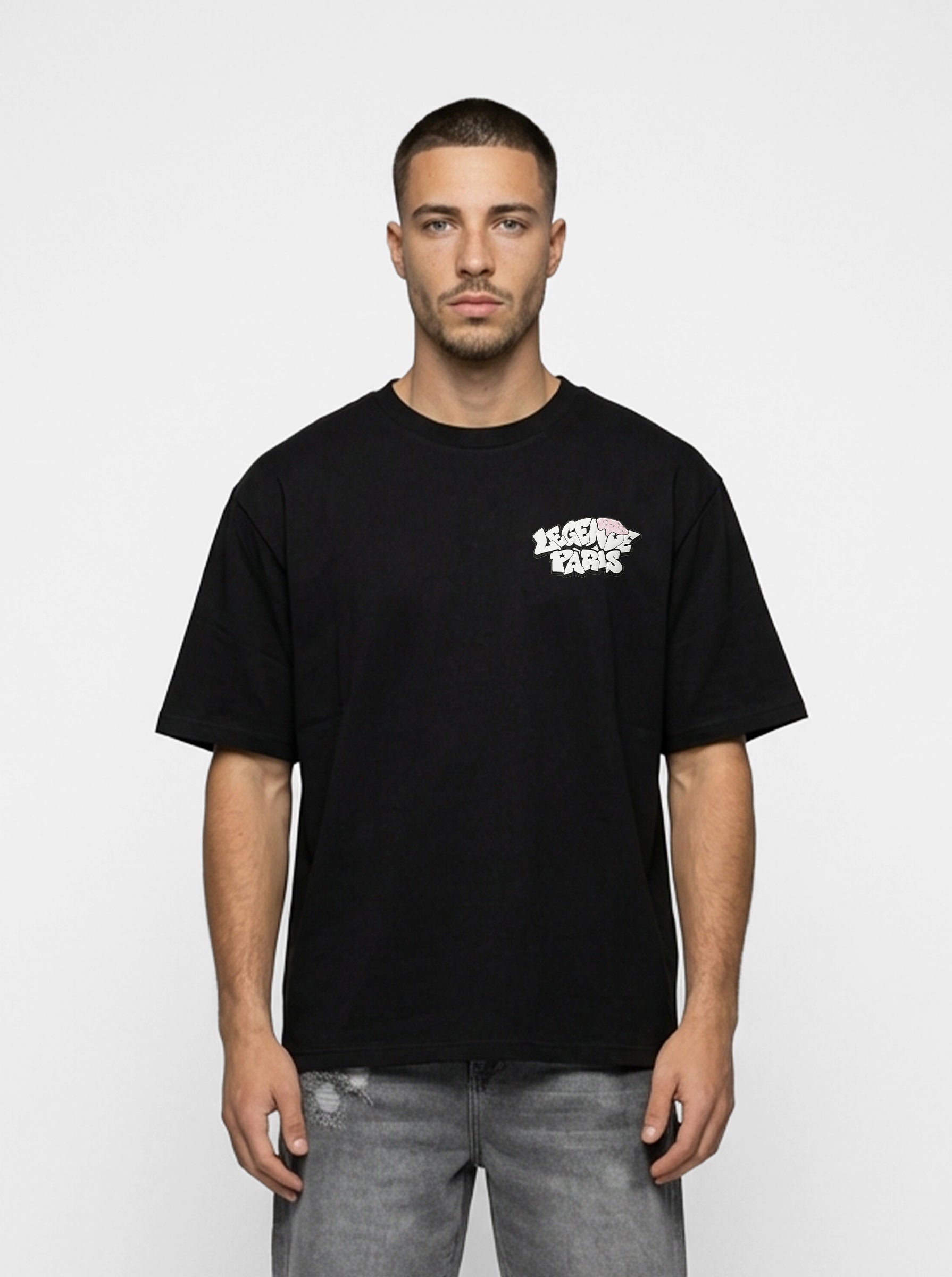 GAME IS RIGGED T-SHIRT - BLACK