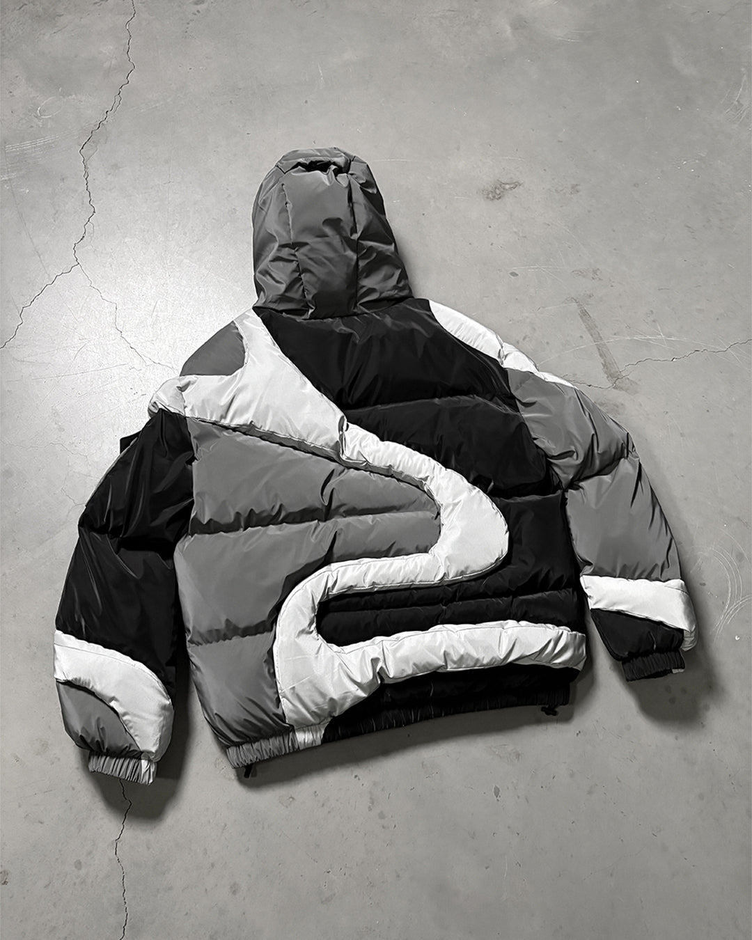 LP CAMO PUFFER - GREY