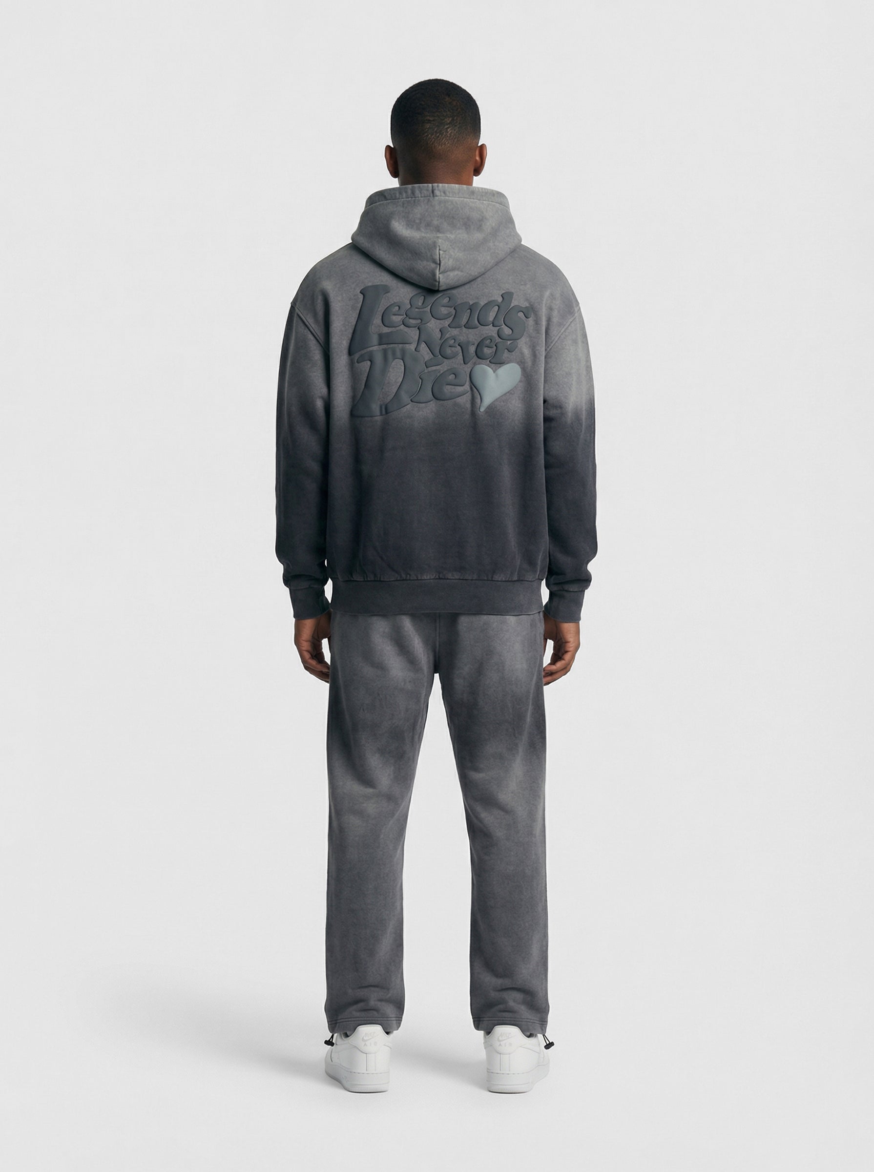 LND GRADIENT PANT - CHARCOAL WASHED