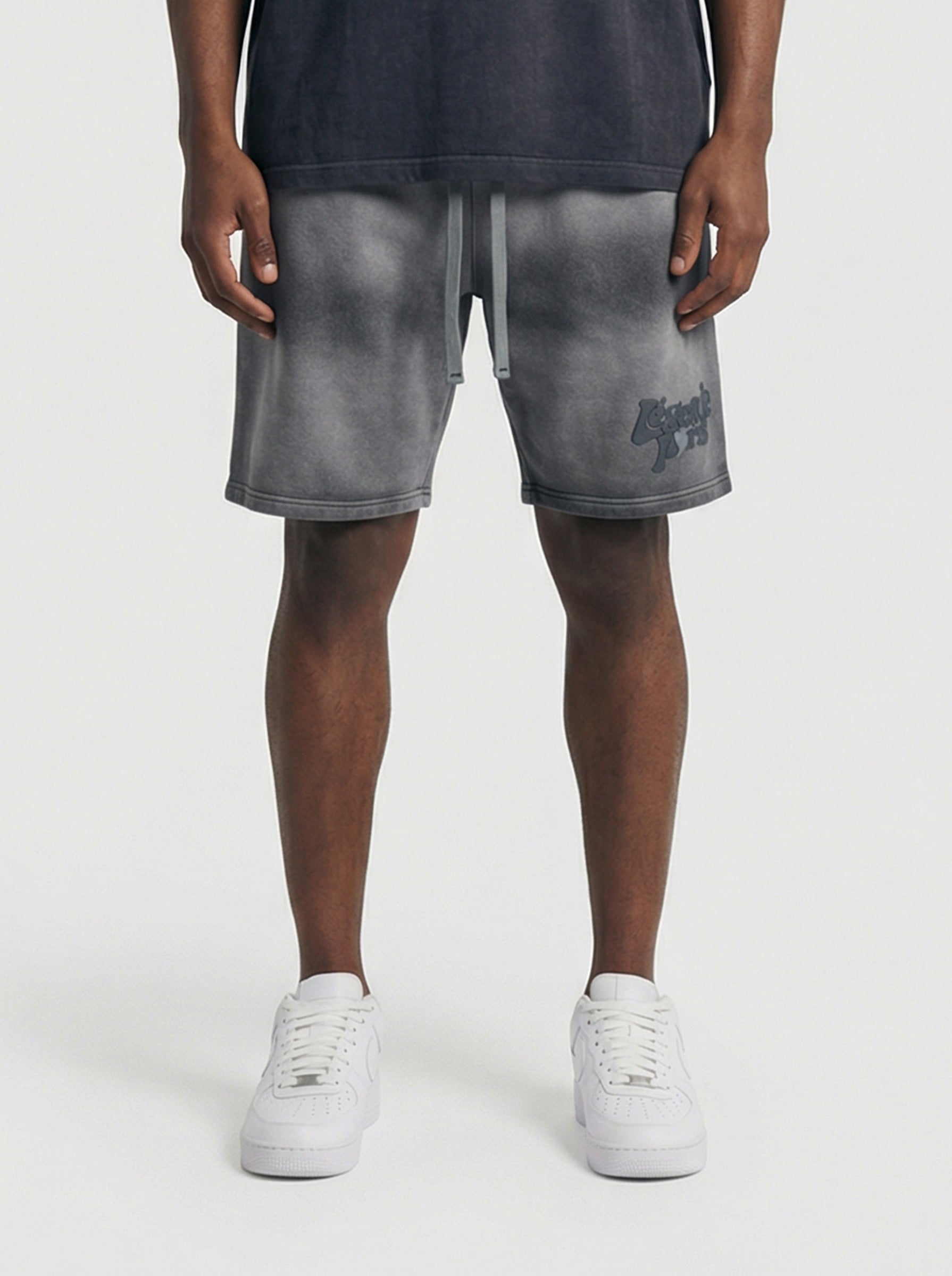 LND GRADIENT SHORT - CHARCOAL WASHED