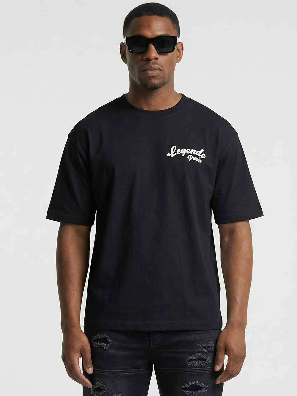 ICE CREAM T-SHIRT - BLACK