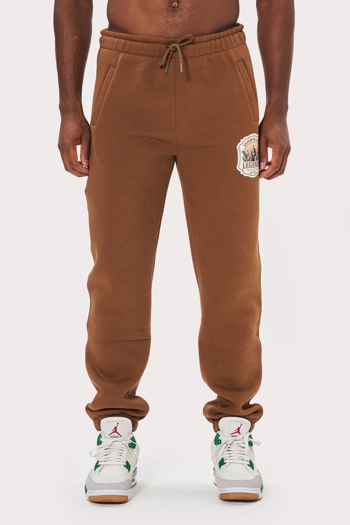 DE LA RUE JOGGER - BROWN COFFEE