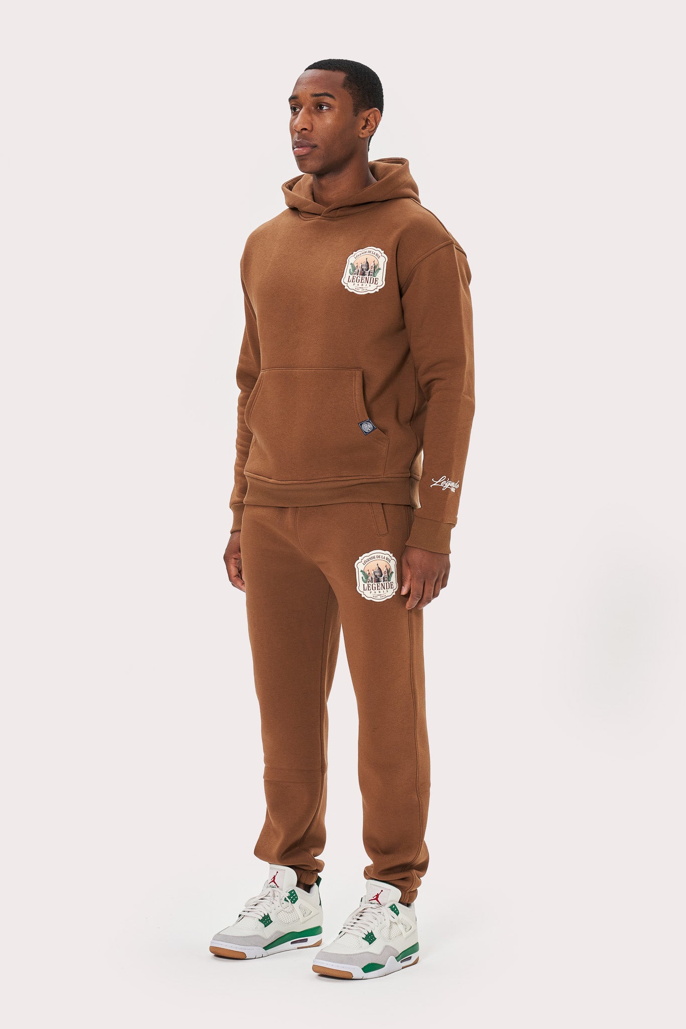 DE LA RUE JOGGER - BROWN COFFEE