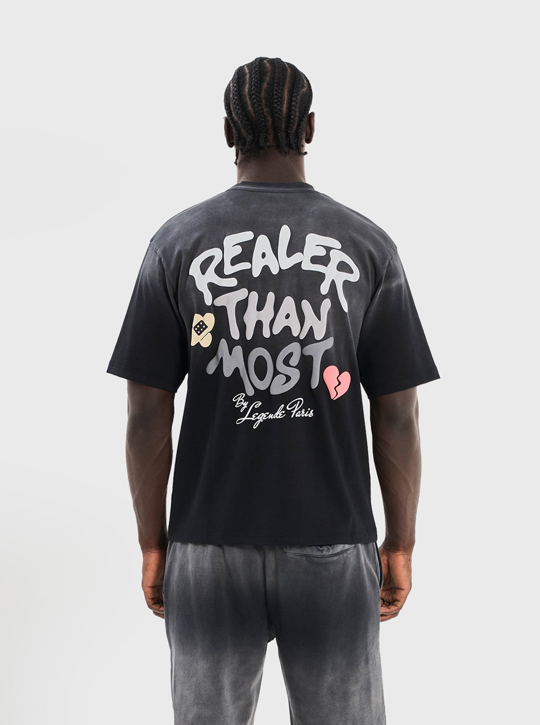 REALER THAN MOST T-SHIRT - BLACK