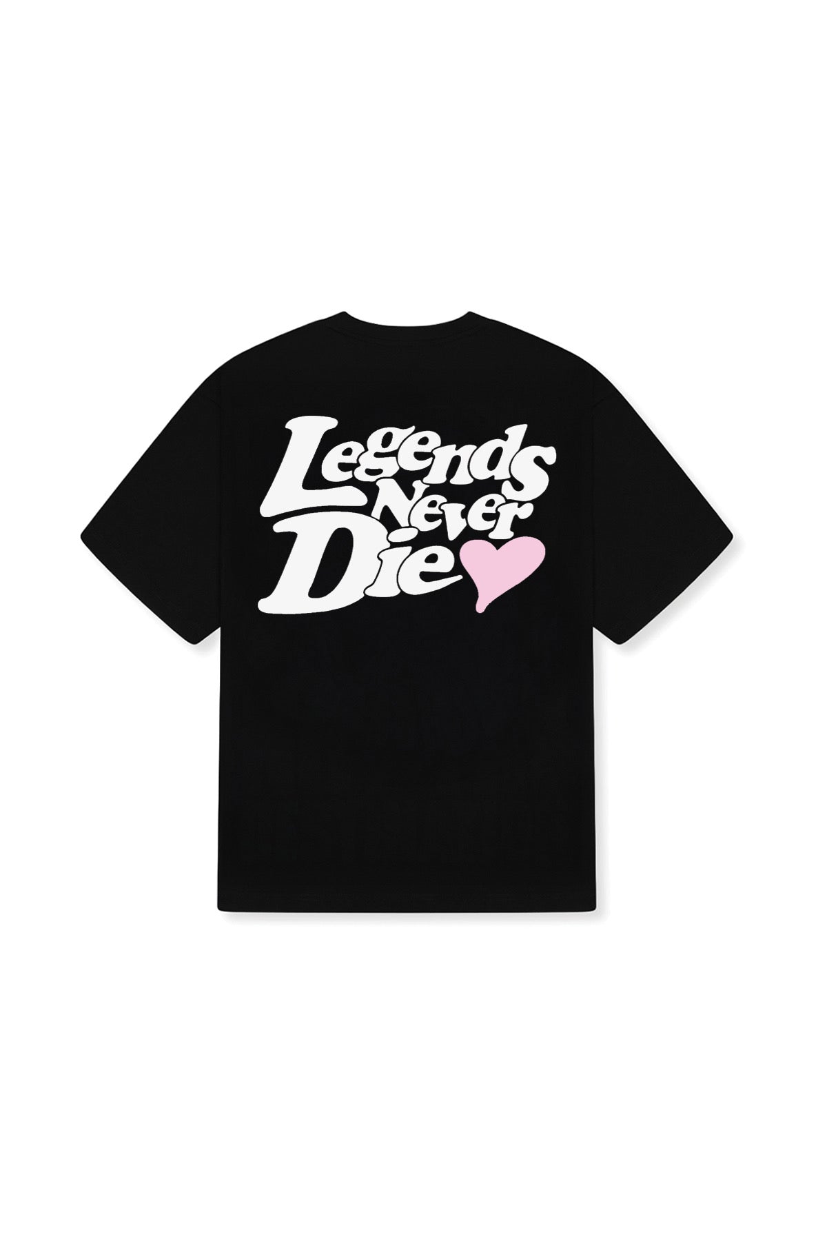 LND T-SHIRT - BLACK/WHITE