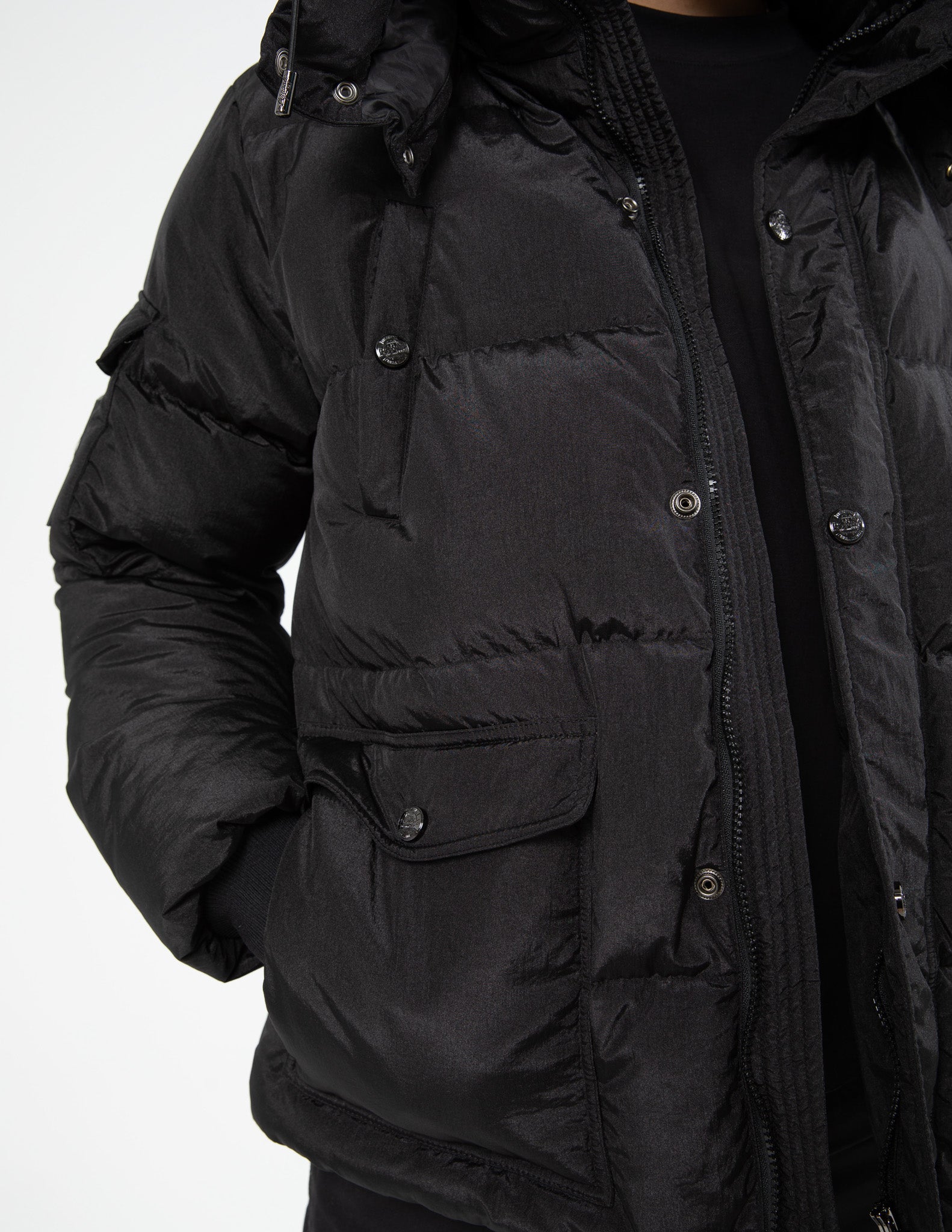 LP CLASSICO PUFFER JACKET - BLACK