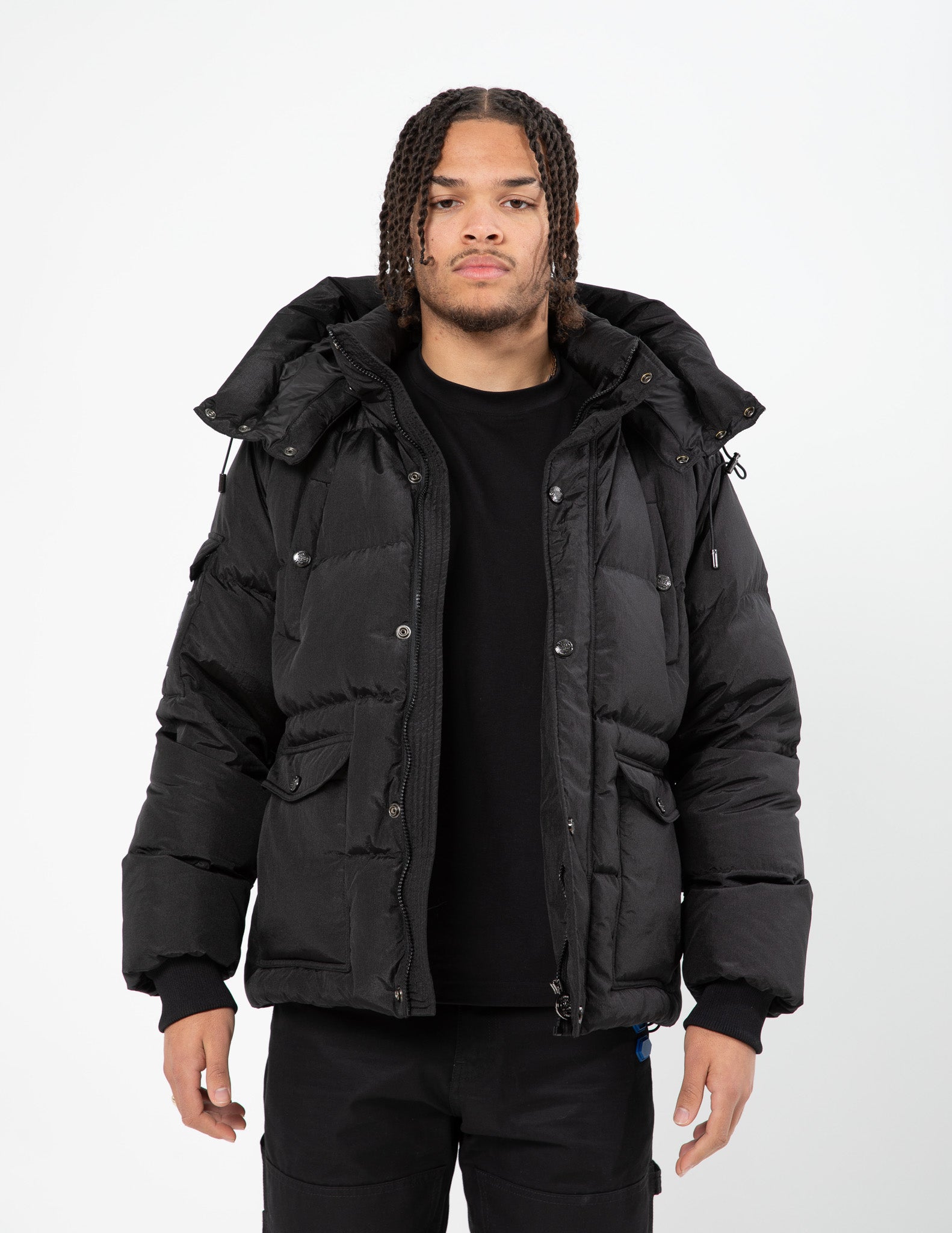 LP CLASSICO PUFFER JACKET - BLACK