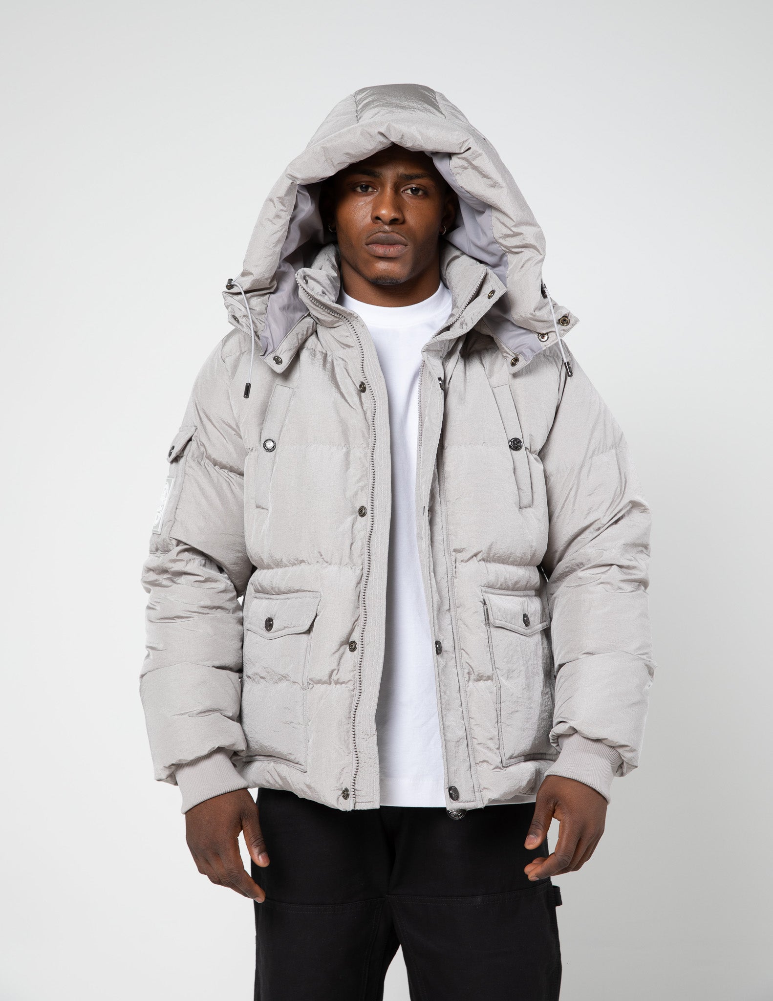 LP CLASSICO PUFFER JACKET - GREY