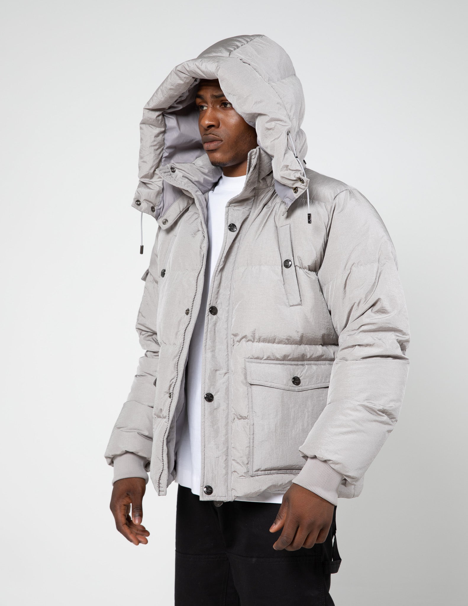 LP CLASSICO PUFFER JACKET - GREY