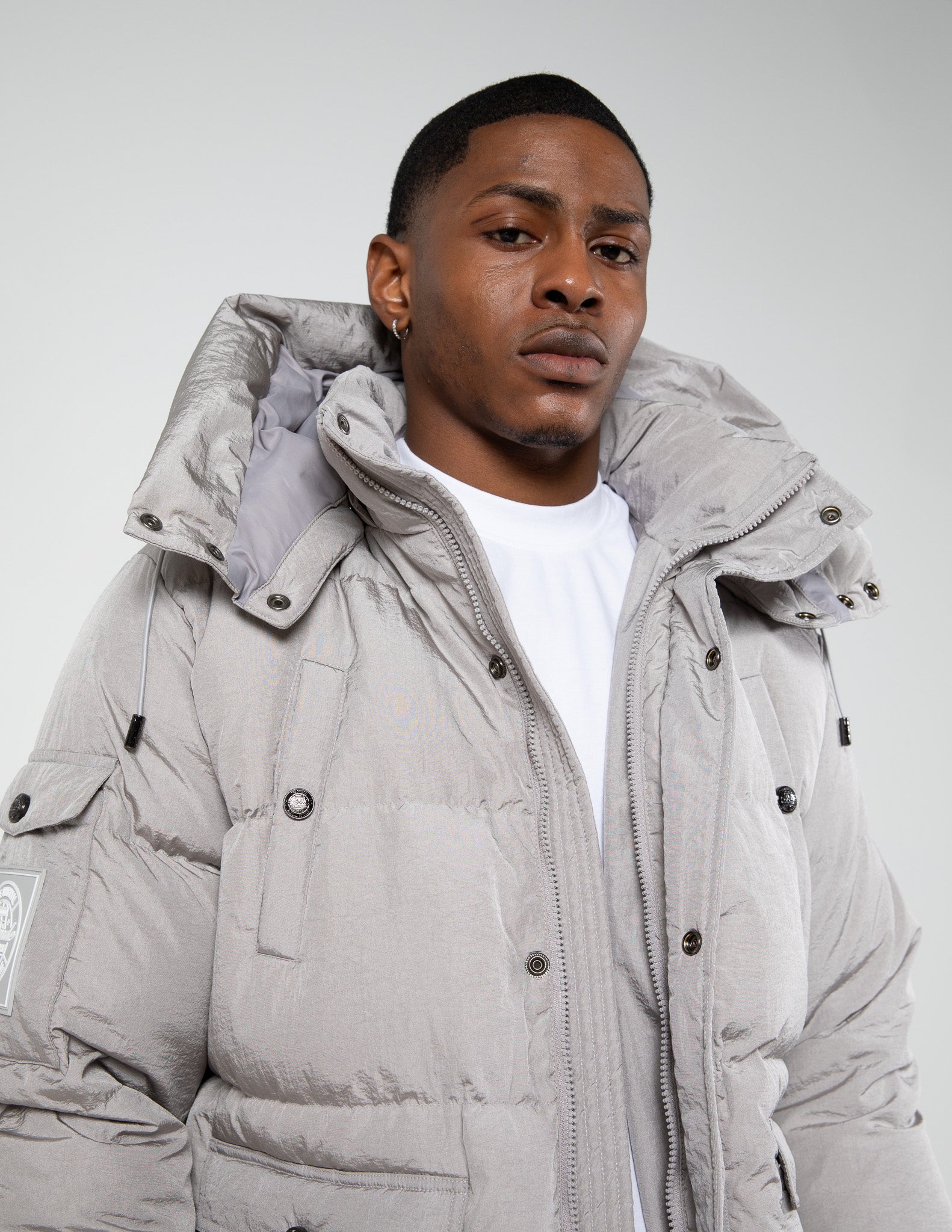 LP CLASSICO PUFFER JACKET - GREY