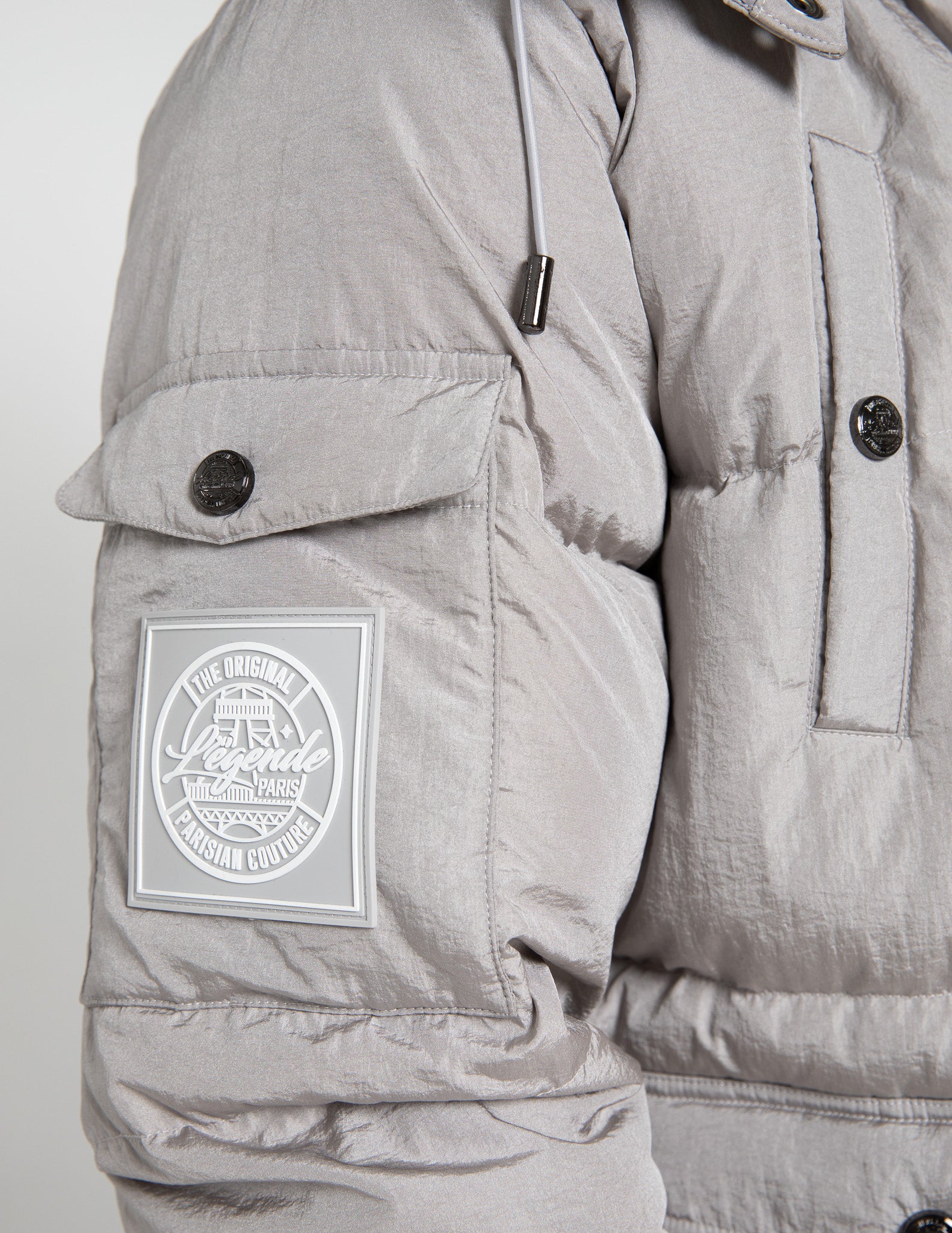 LP CLASSICO PUFFER JACKET - GREY