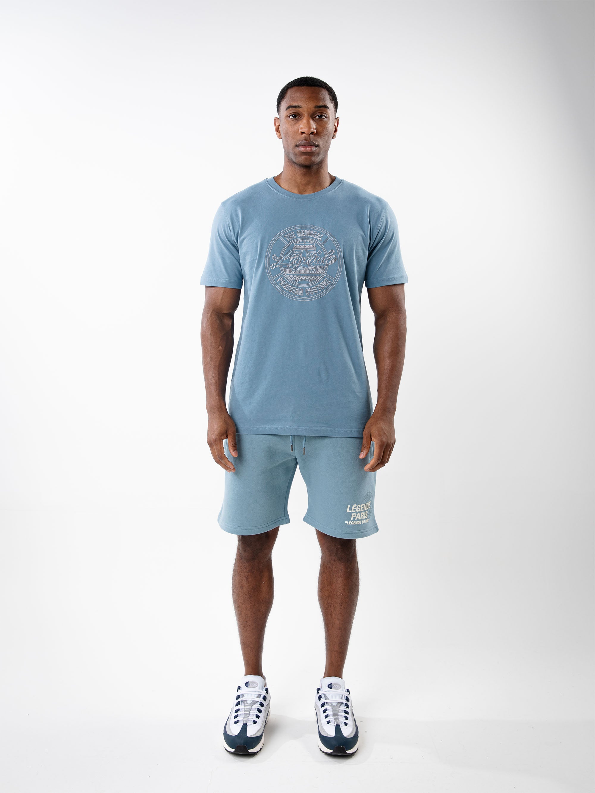 LEGENDE ICON TEE - BLUE MIST