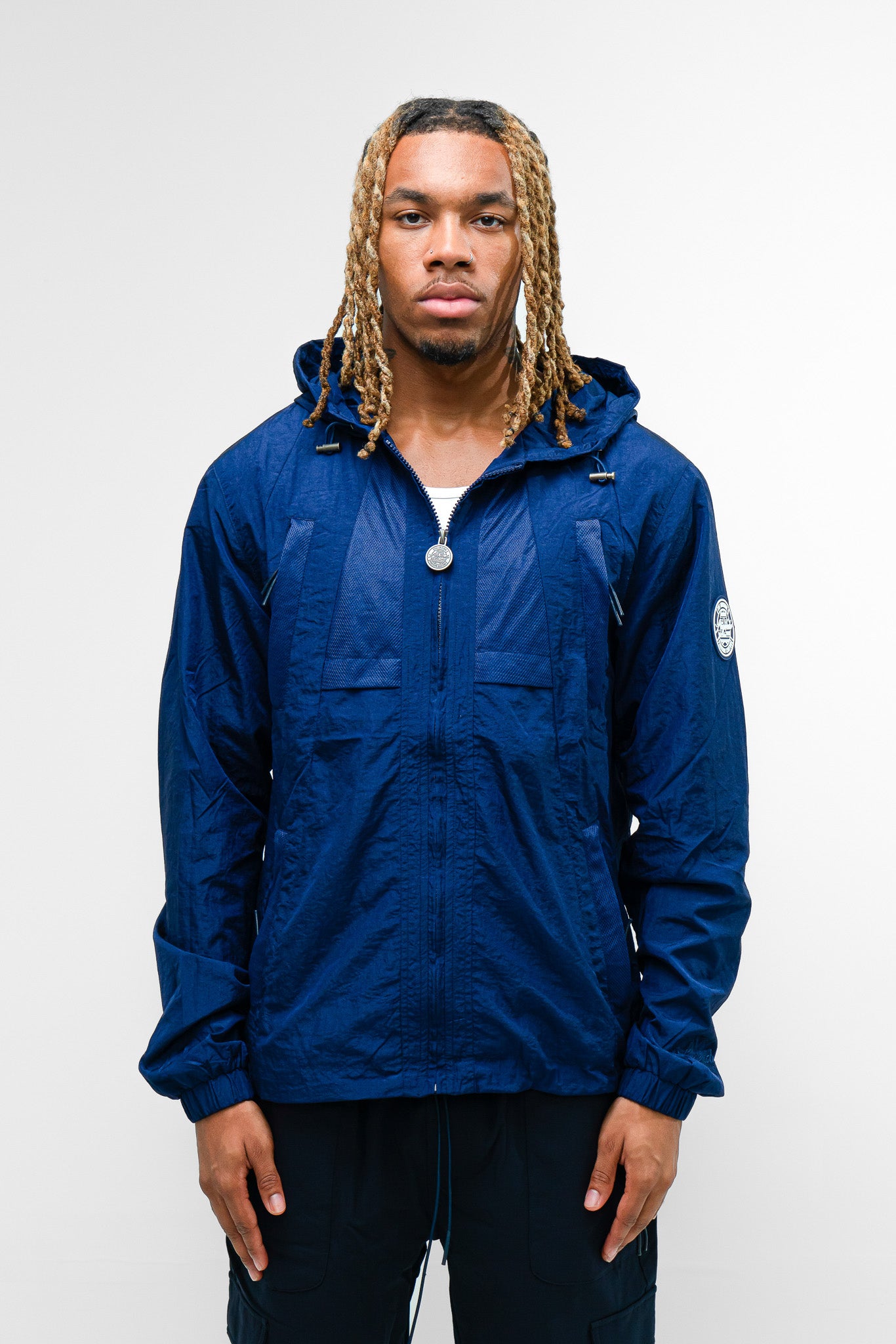 OG Windbreaker - Metallic Navy