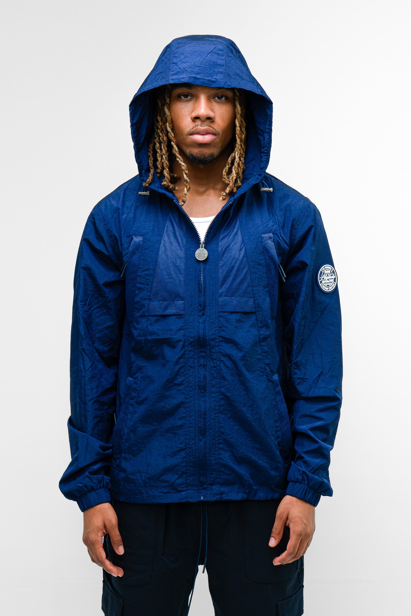 OG Windbreaker - Metallic Navy