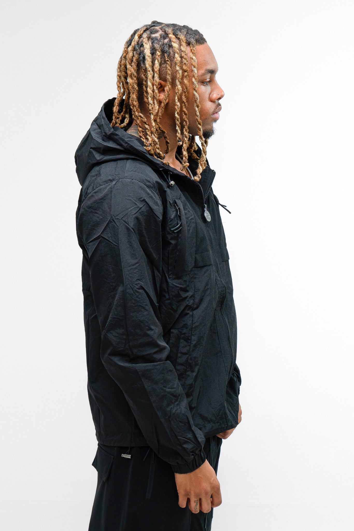 OG Windbreaker - Metallic Black