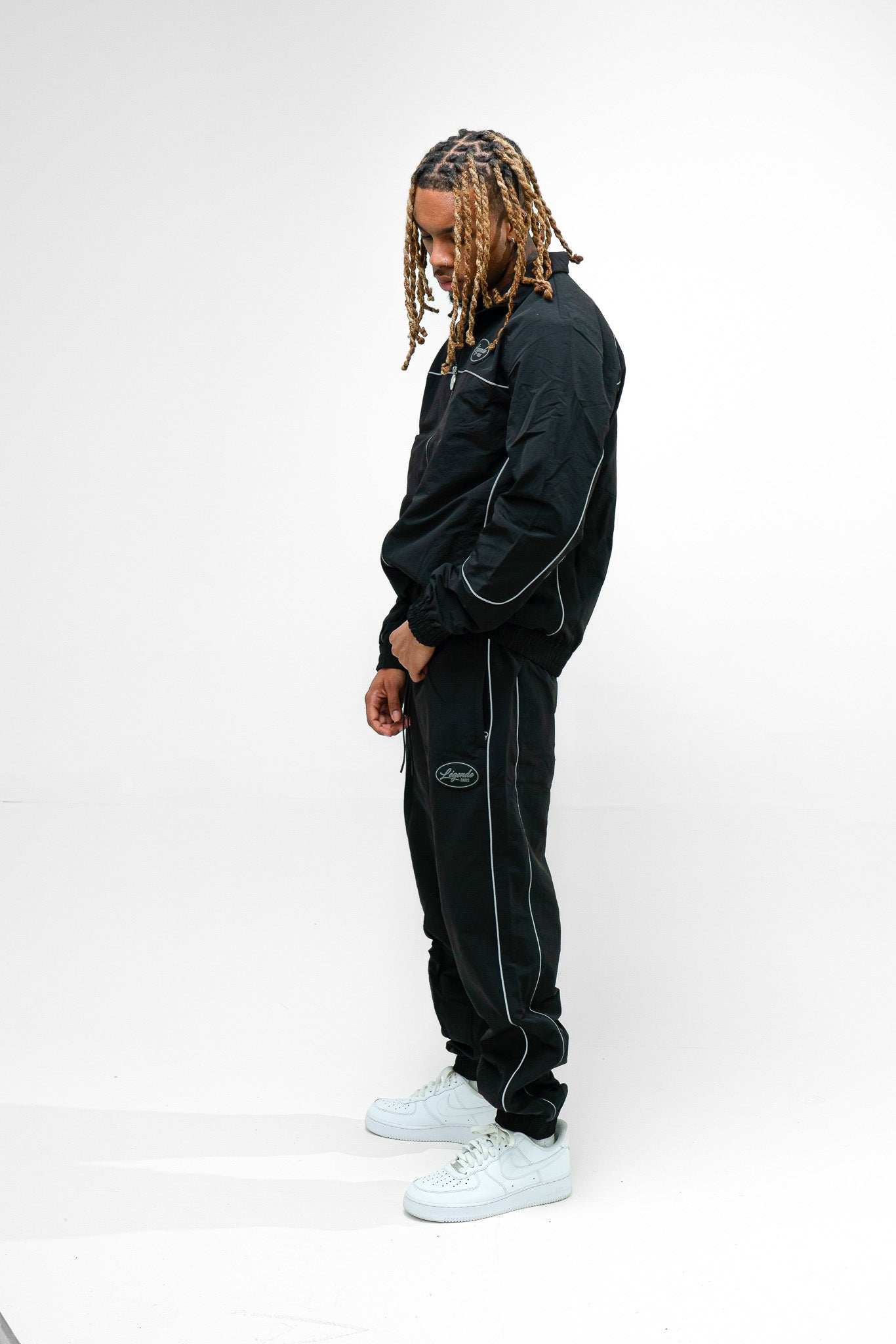 Shell Track Pant - Black