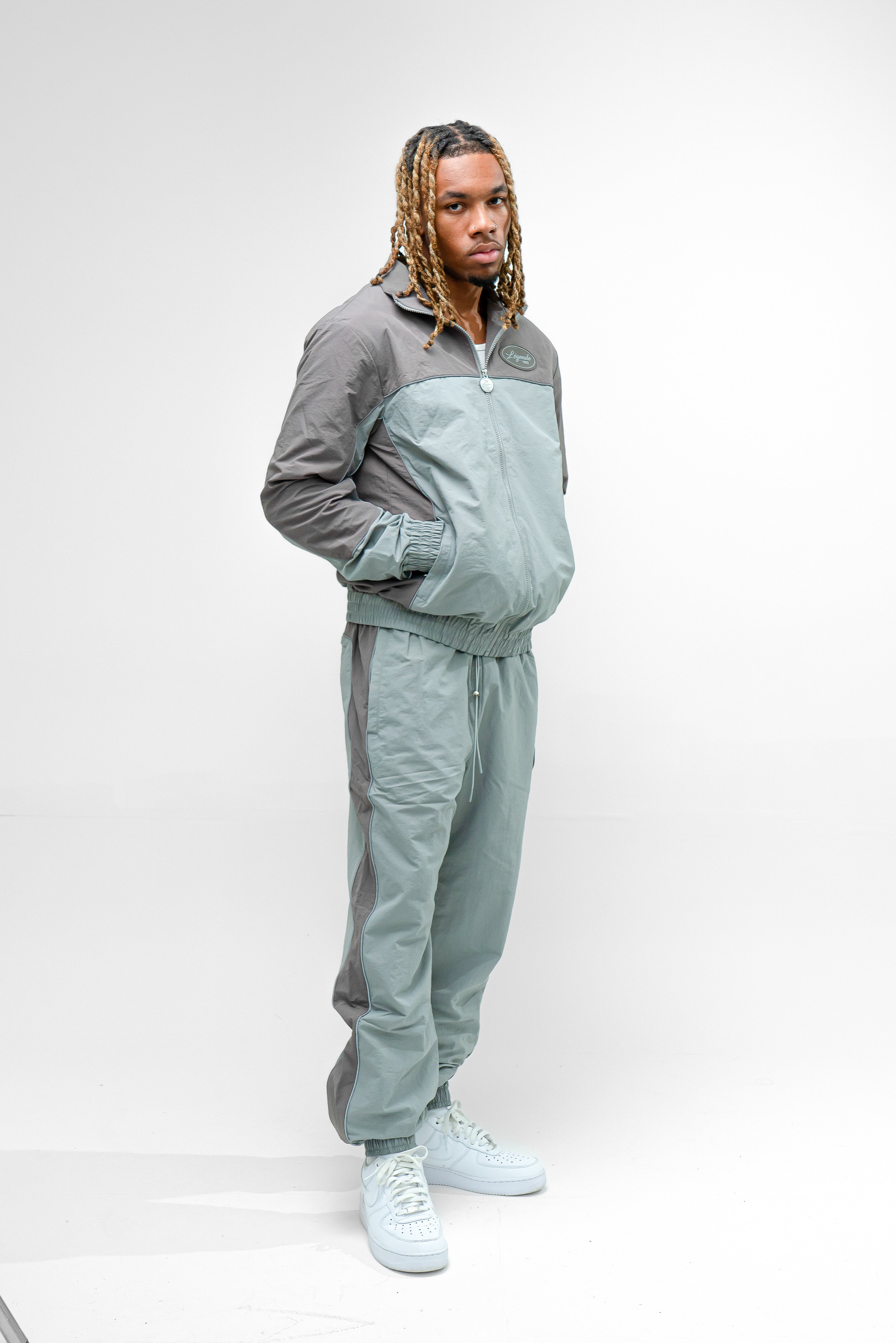 Shell Track Pant - Grey