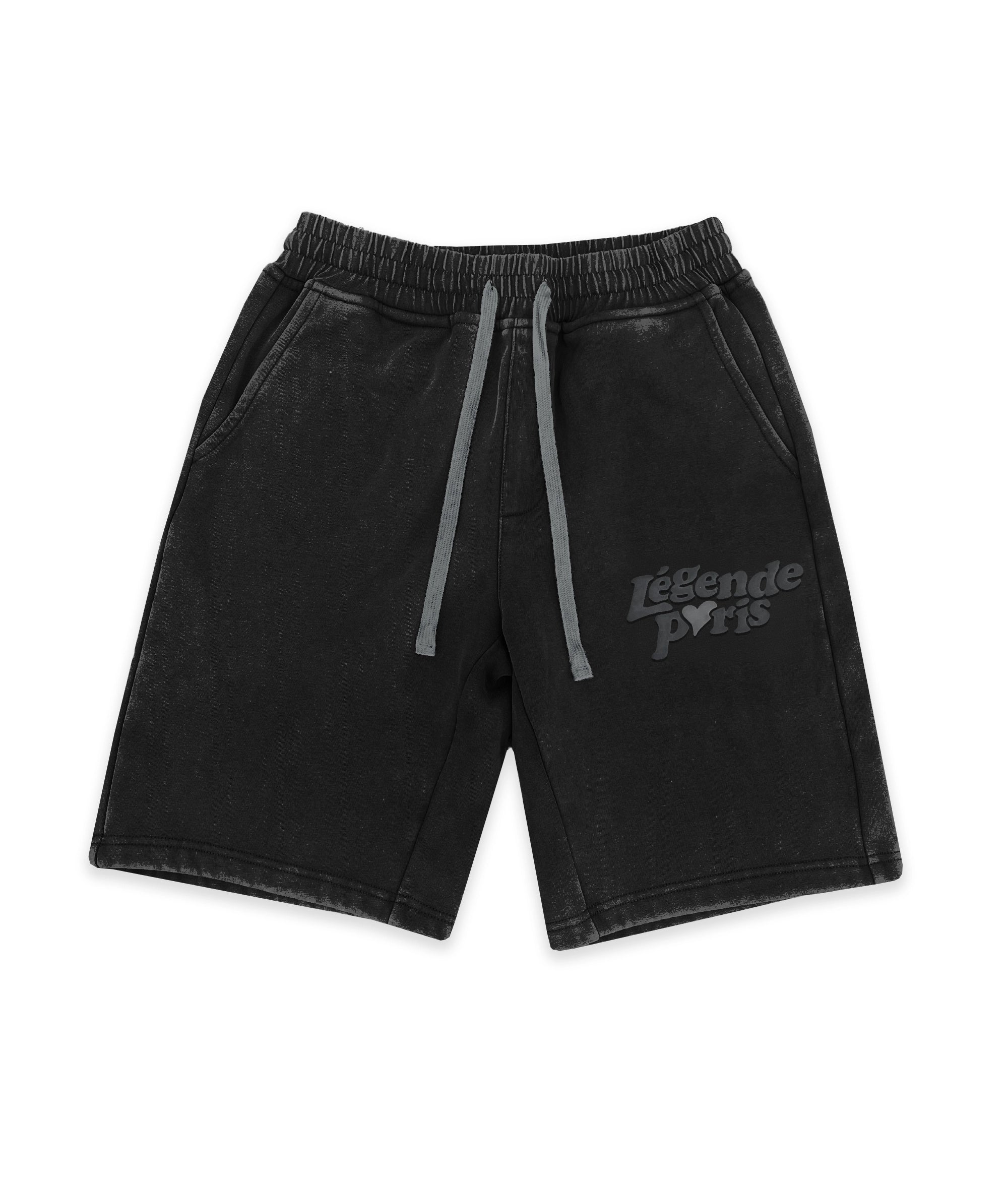 LND SHORT - WASHED BLACK