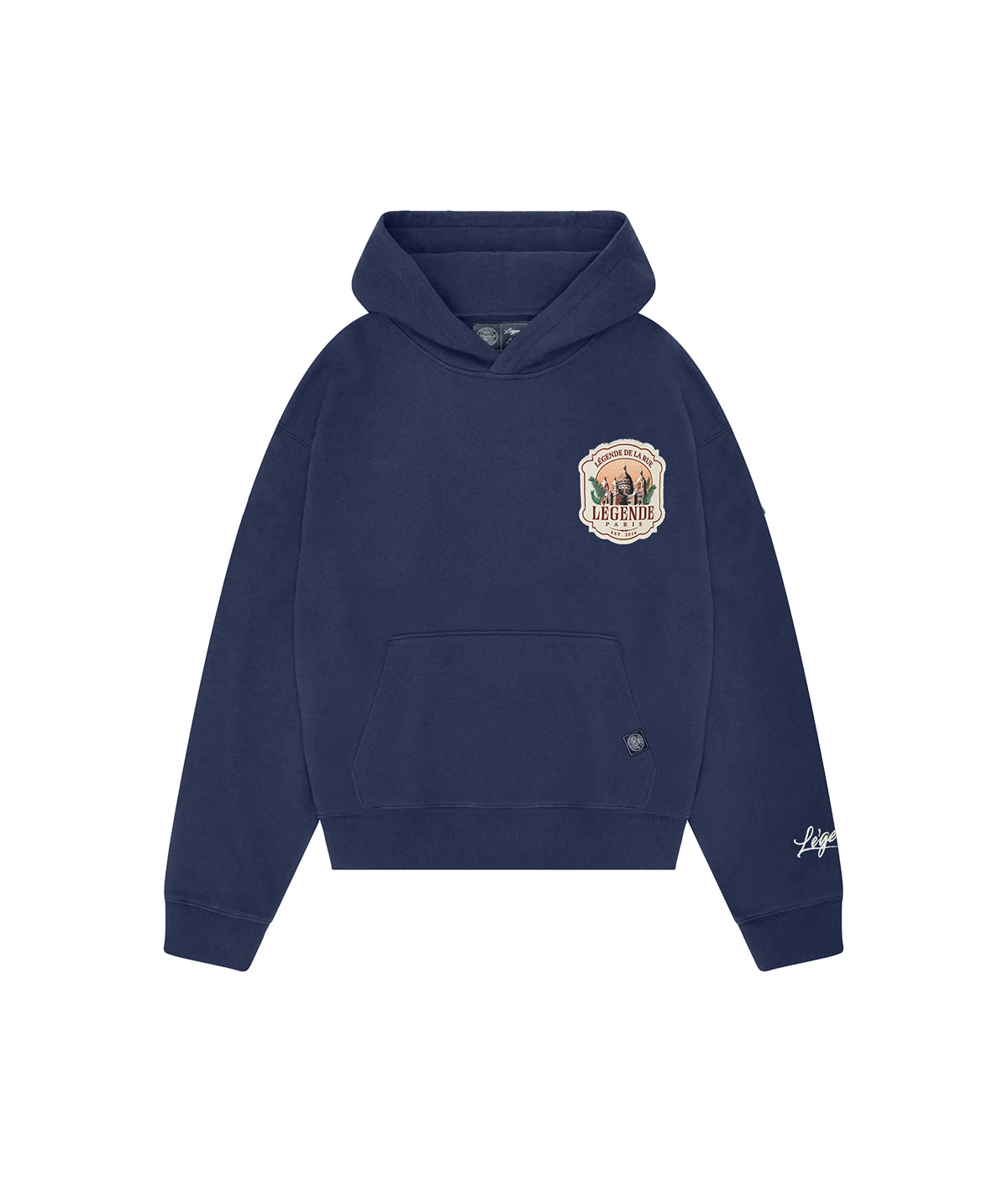 DE LA RUE HOODIE - NAVY BLUE