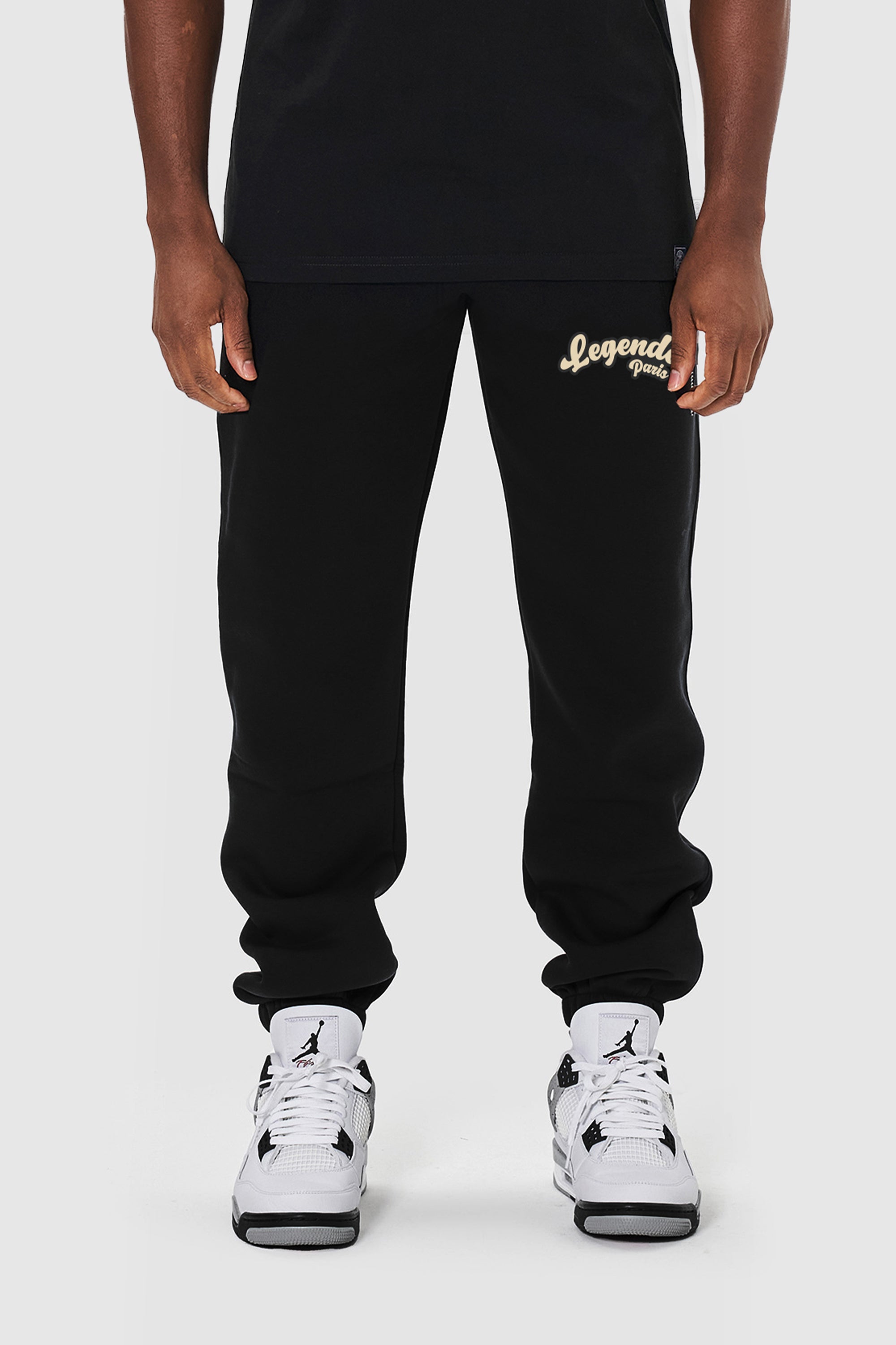 LP GUM LOGO JOGGER - BLACK