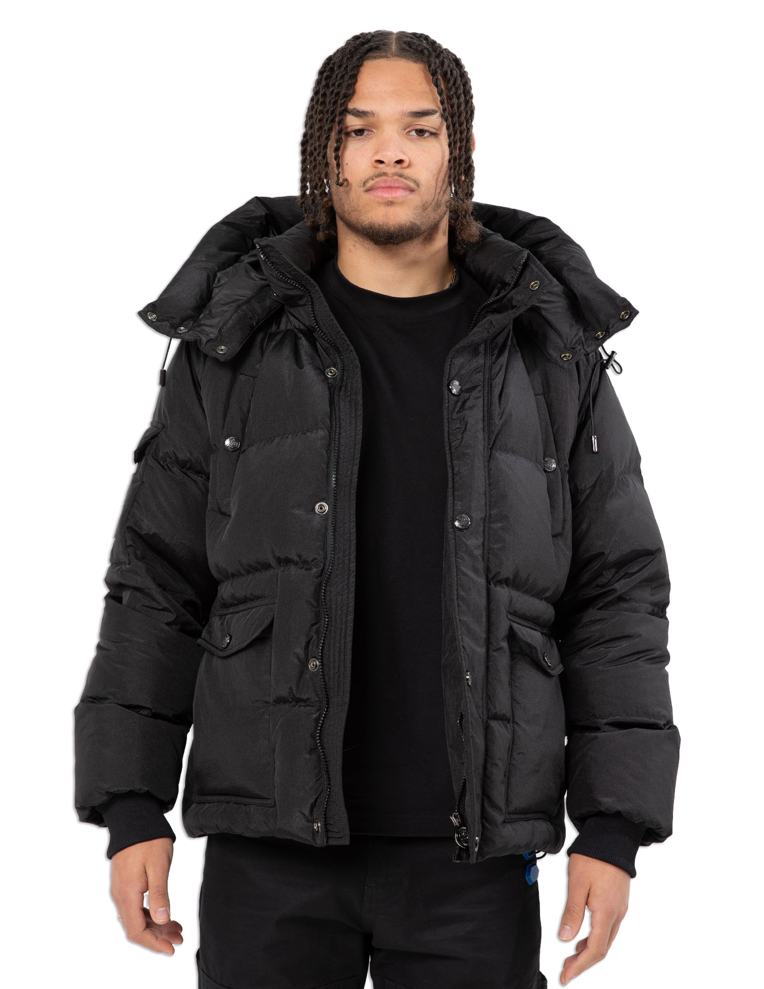 LP CLASSICO PUFFER JACKET - BLACK