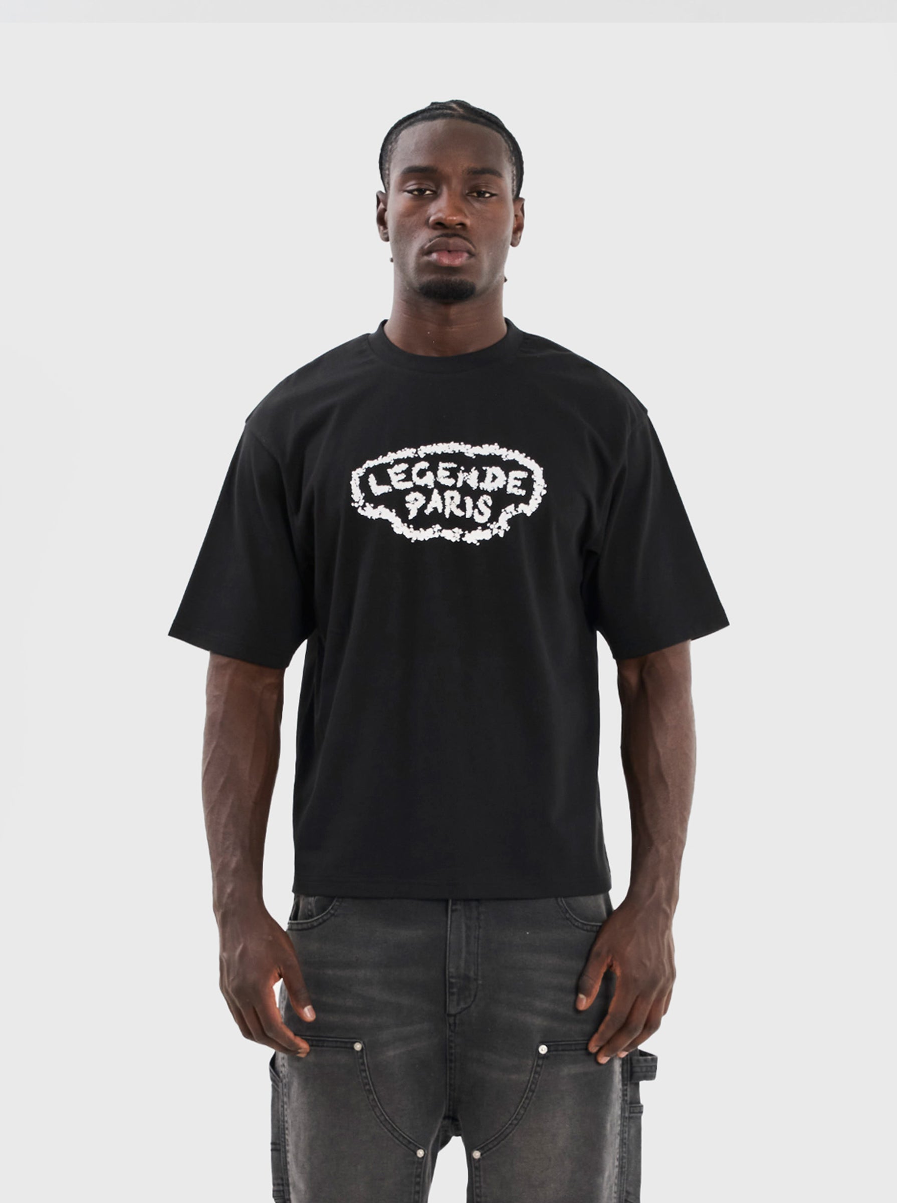 DIAMOND T-SHIRT - BLACK