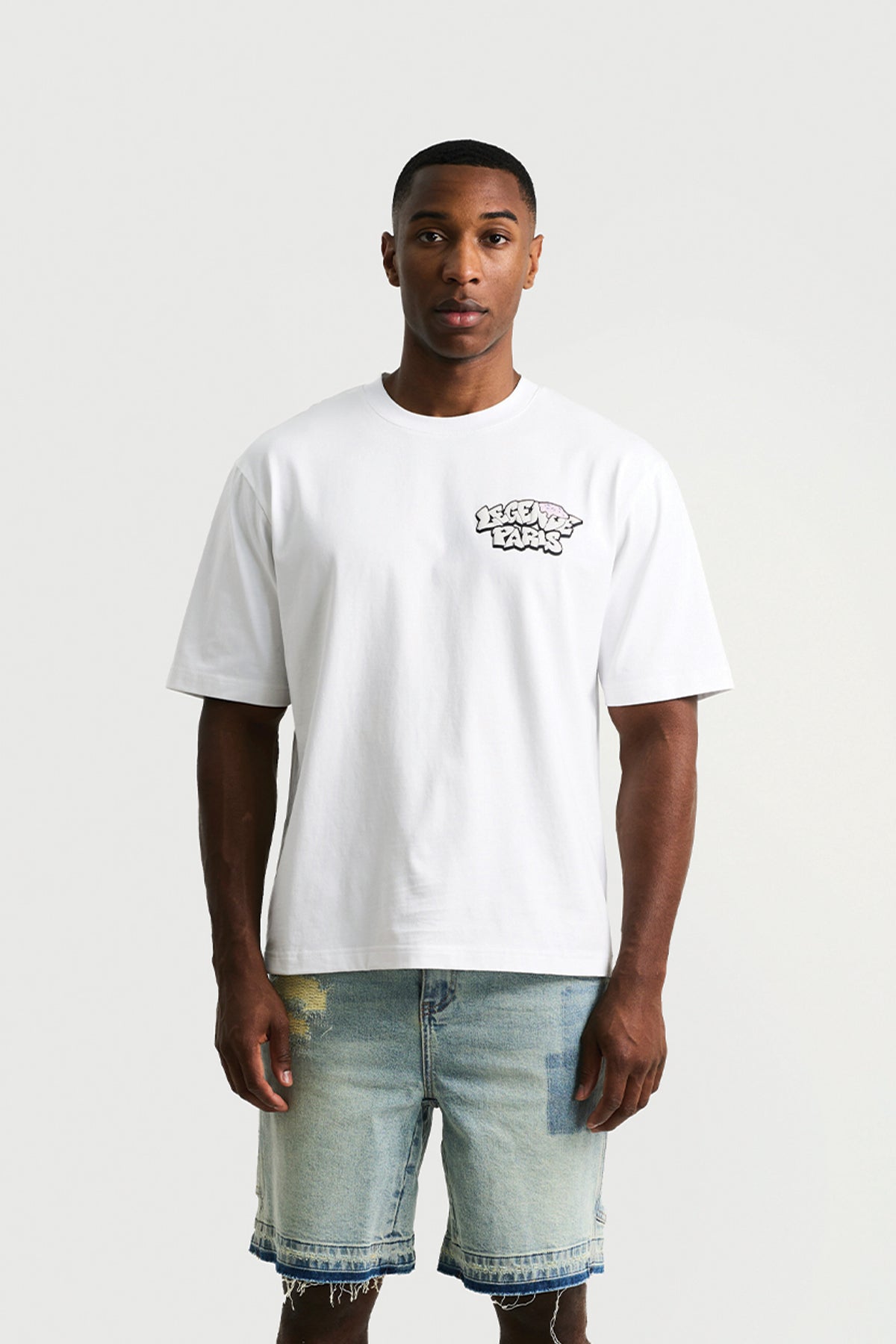 GRAFFITI ICE CREAM T-SHIRT - WHITE