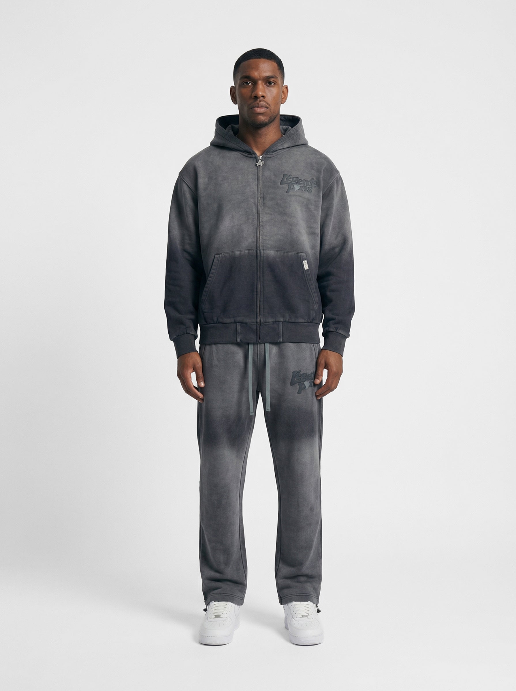 LND GRADIENT PANT - CHARCOAL WASHED