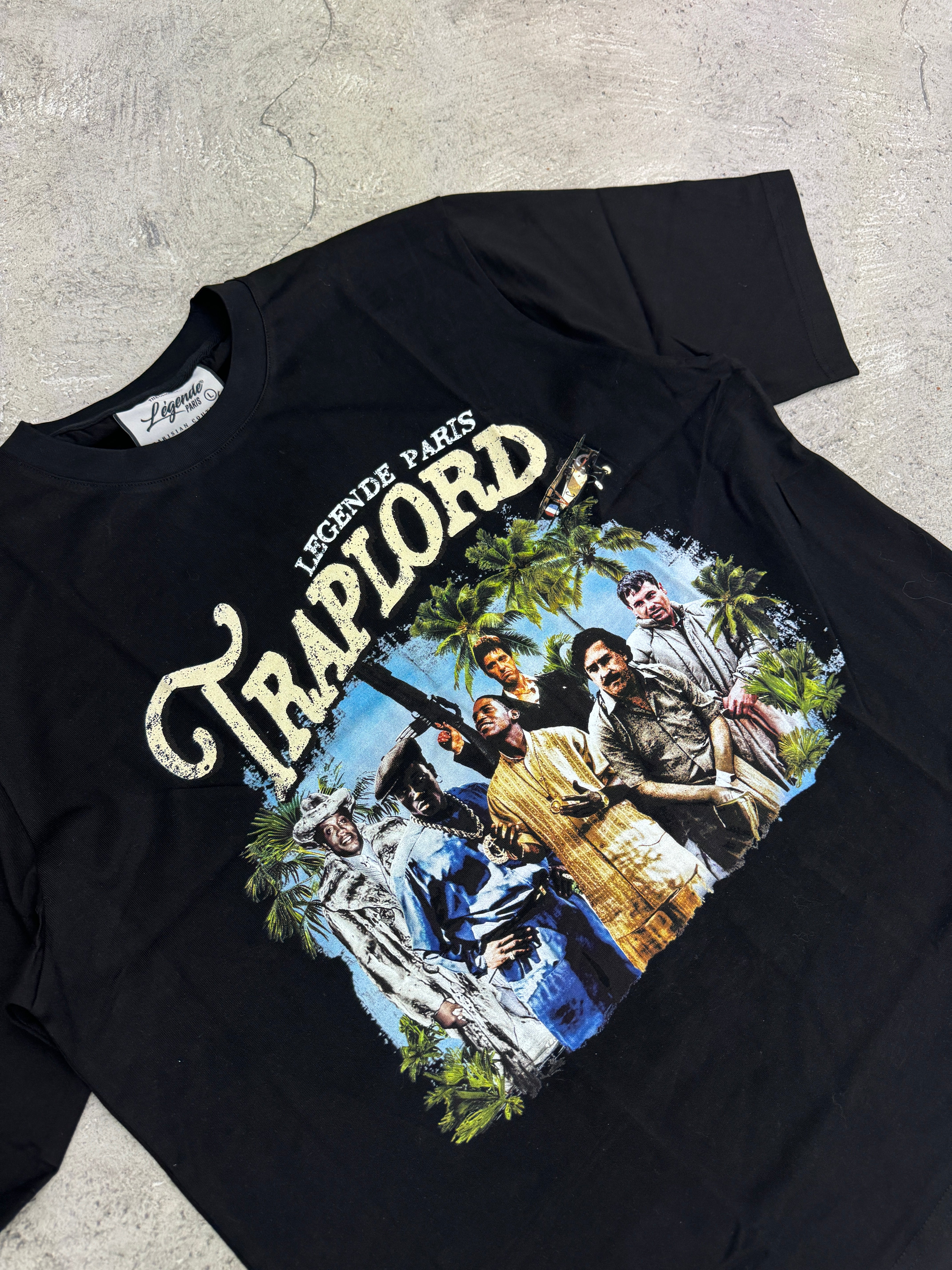 TRAPLORD T-SHIRT - BLACK