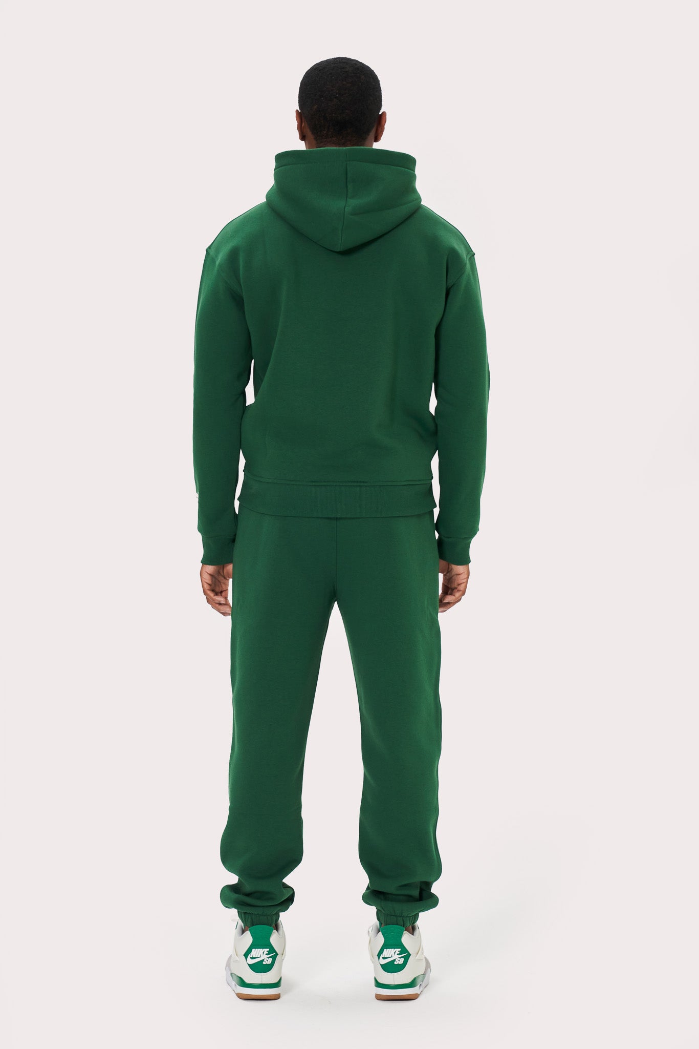 DE LA RUE HOODIE - FOREST GREEN