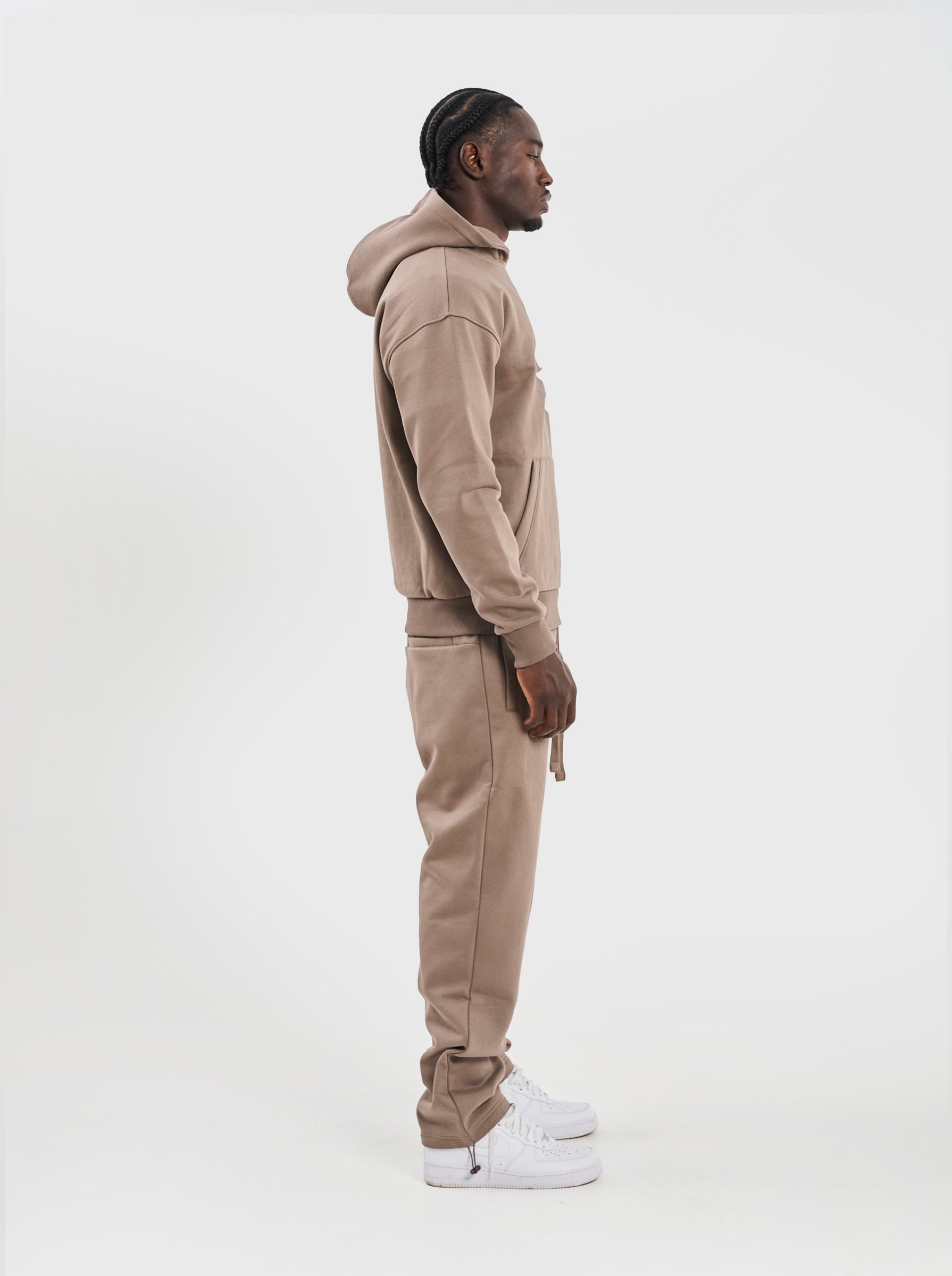 CHIC NOIR HOODIE - GREIGE