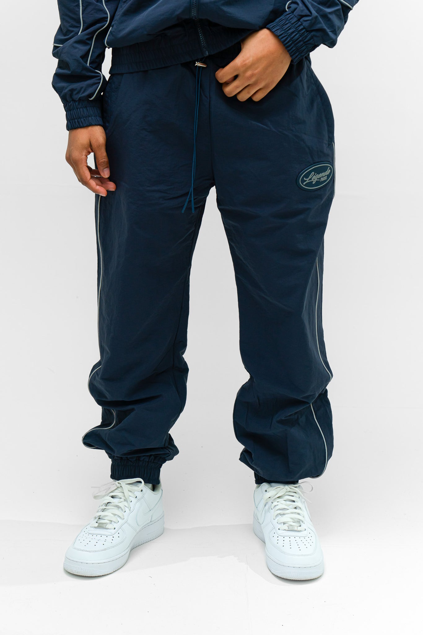 Shell Track Pant - Navy