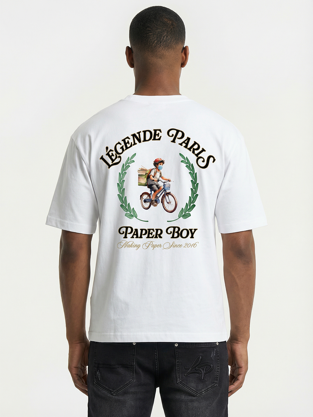 PAPERBOY T-SHIRT - WHITE