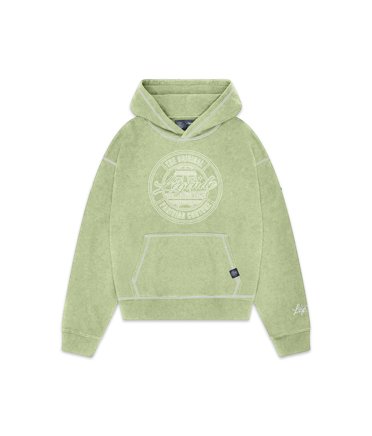 LP OG STITCH HOODIE - SWAMP GREEN