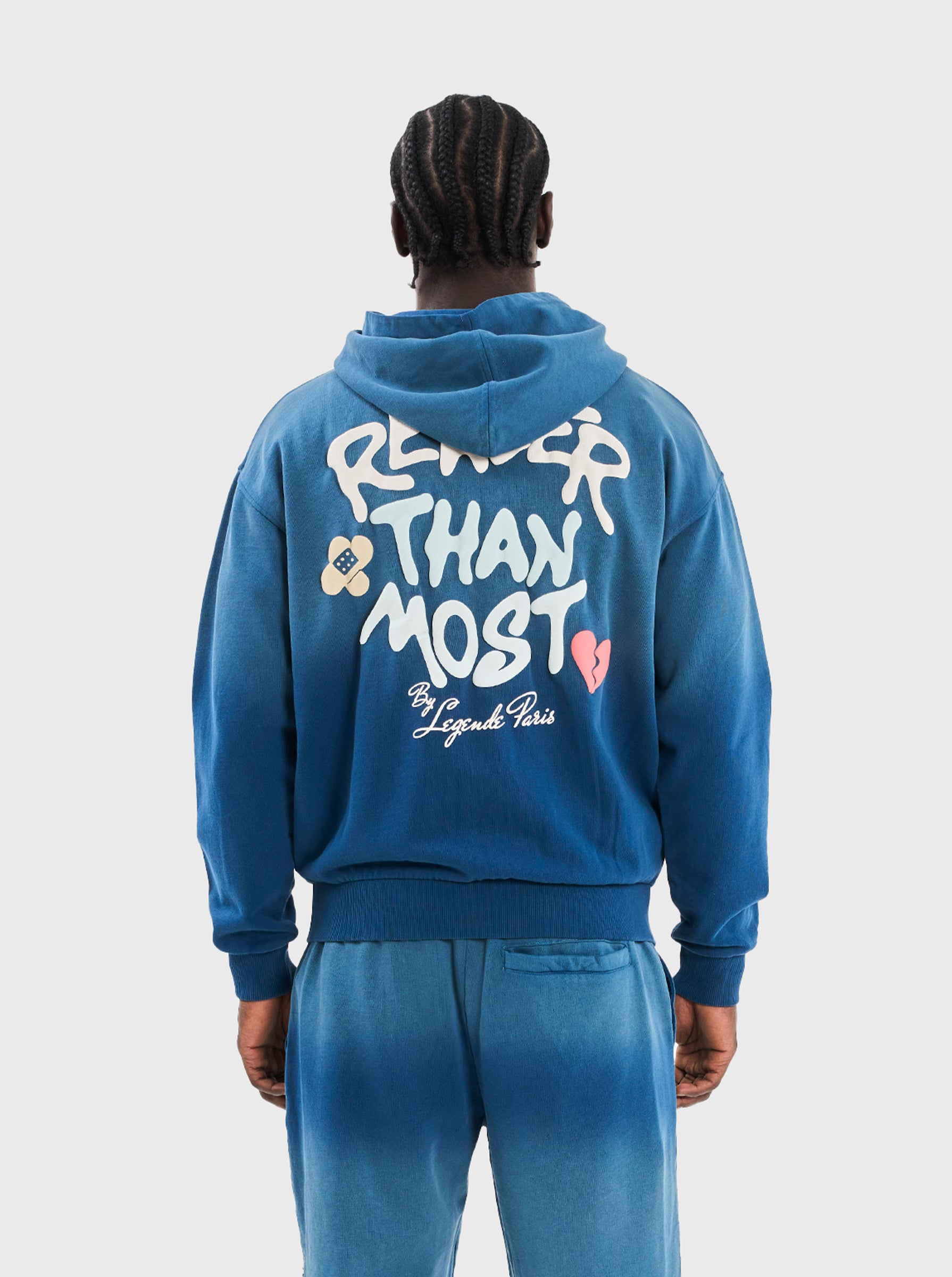 REALER THAN MOST HOODIE - BLUE