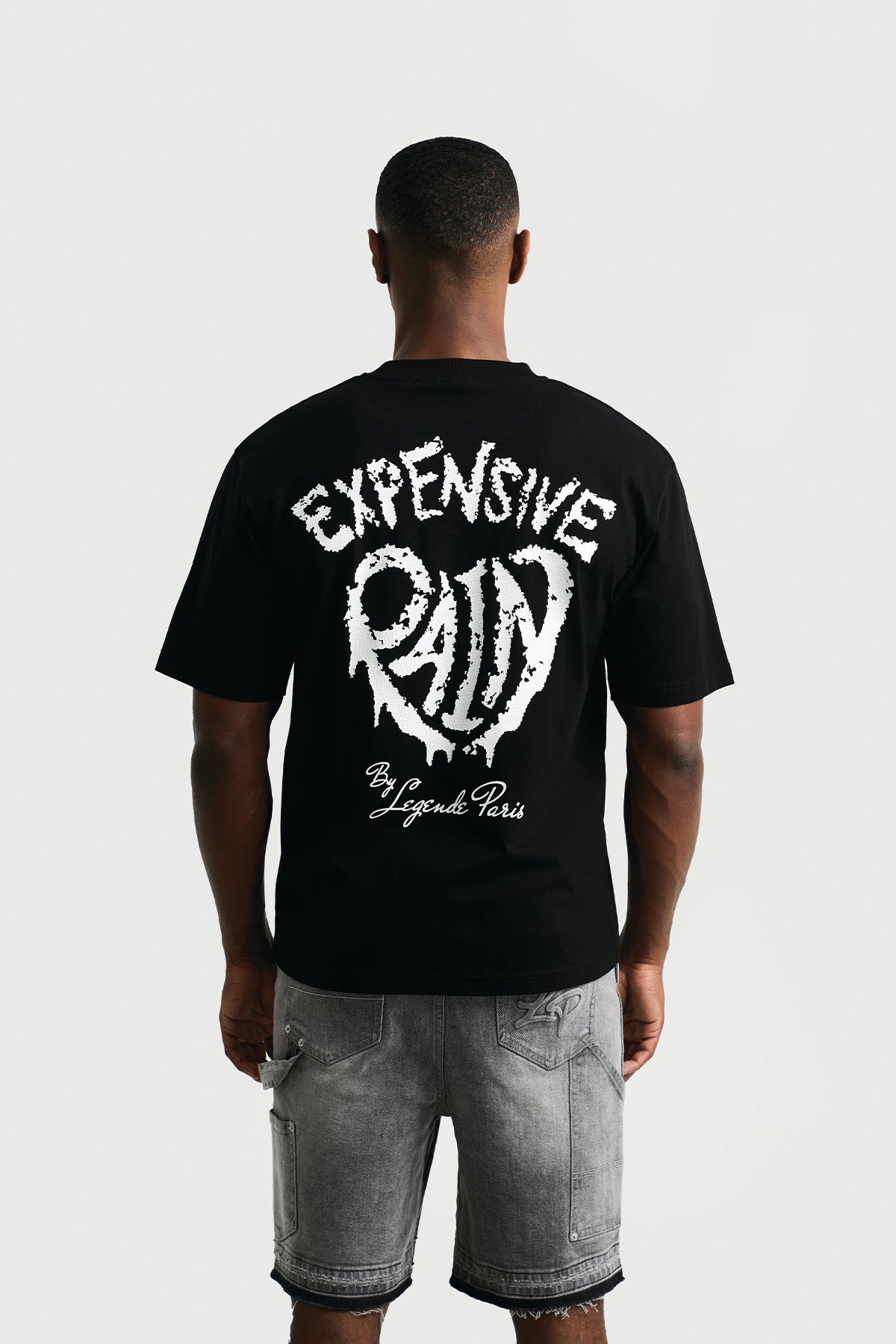 EXPENSIVE PAIN T-SHIRT - BLACK / WHITE