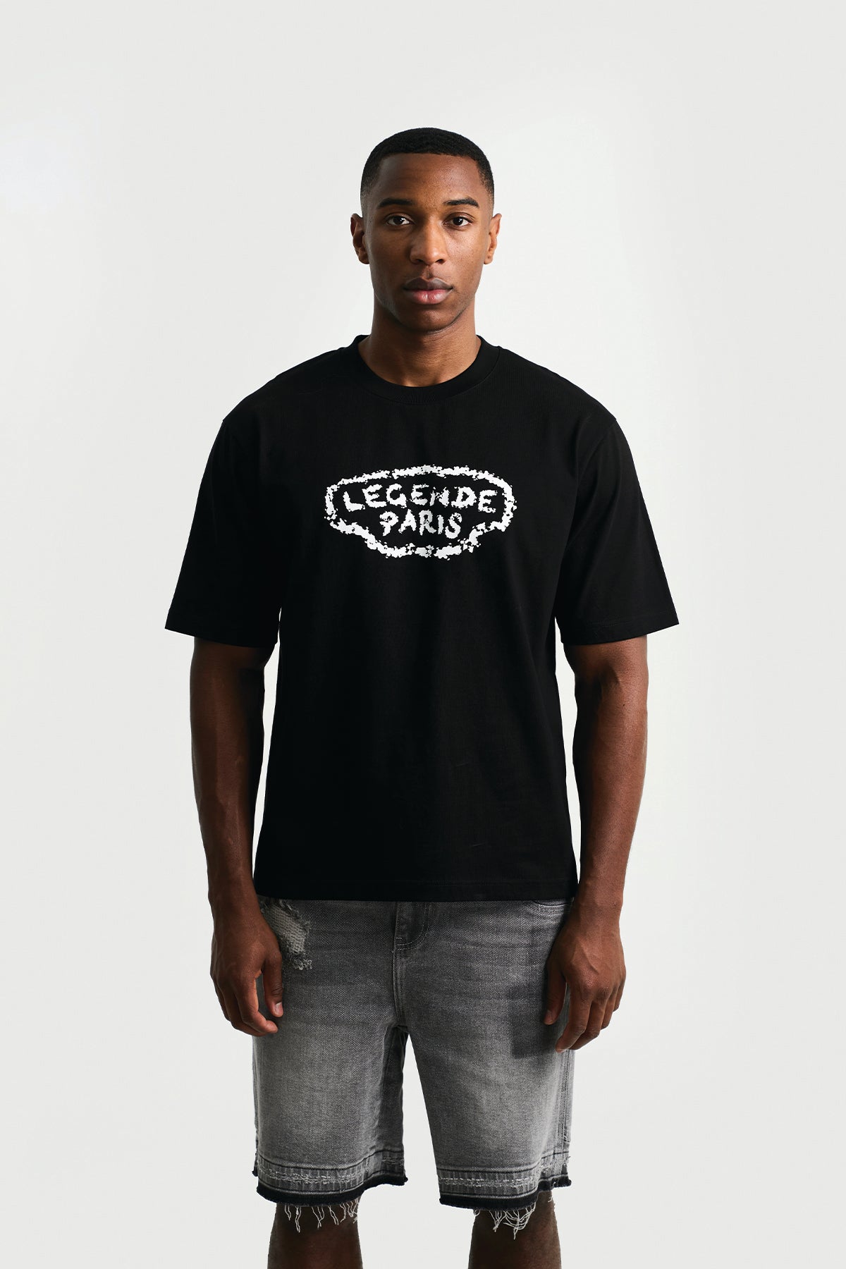 EXPENSIVE PAIN T-SHIRT - BLACK / WHITE