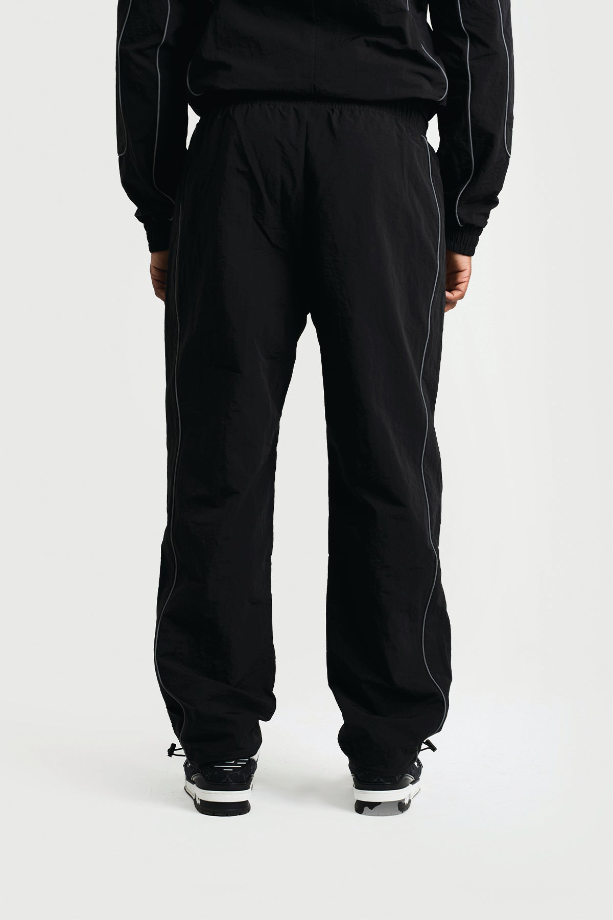 SHELL TRACK PANT - BLACK