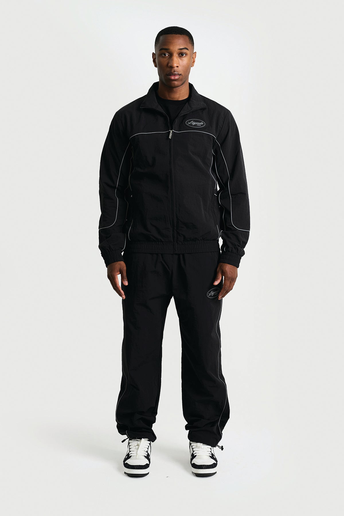 SHELL TRACK PANT - BLACK