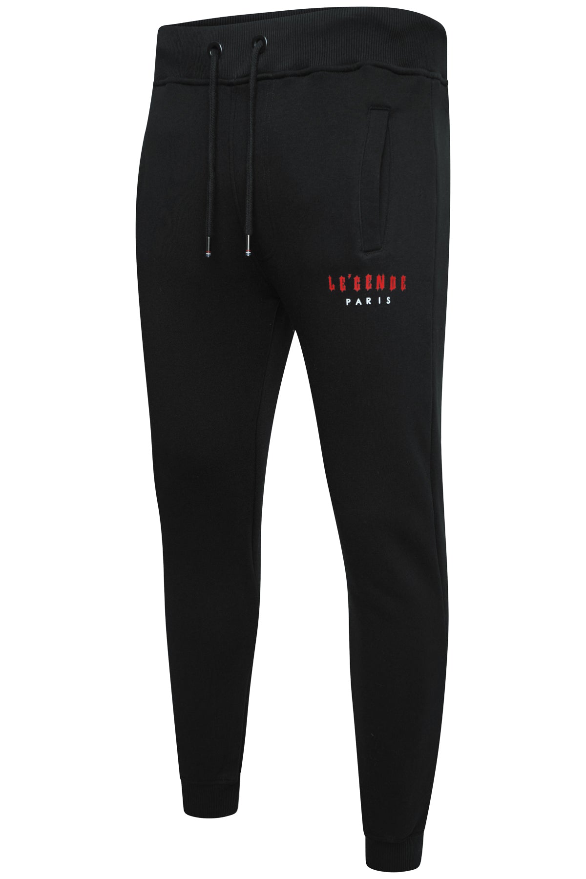 LEGENDE FLC PANT  -  BLACK/RED